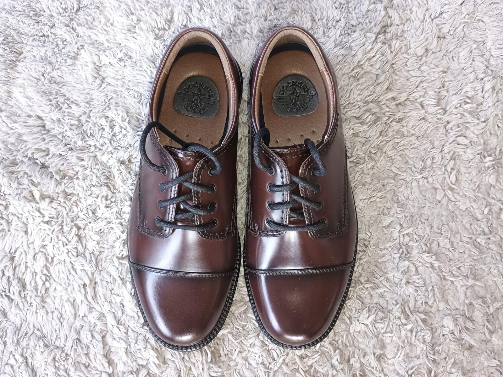 DOCKERS Mens Gordon Cap Toe Dress Oxford Shoes customer photo 2