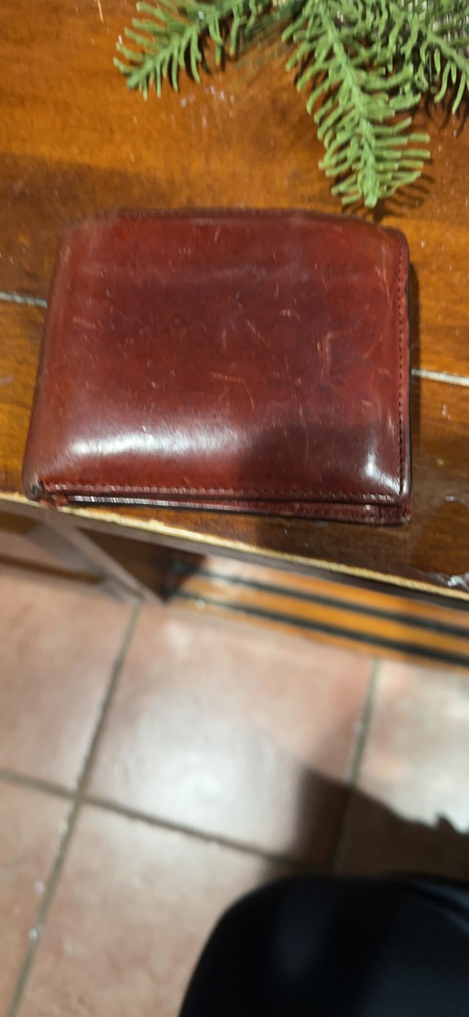 Bosca Men's Old Leather Bifold Wallet with ID Window and Card Slots - Italian Leather, Durable and Stylish, Black customer photo 2