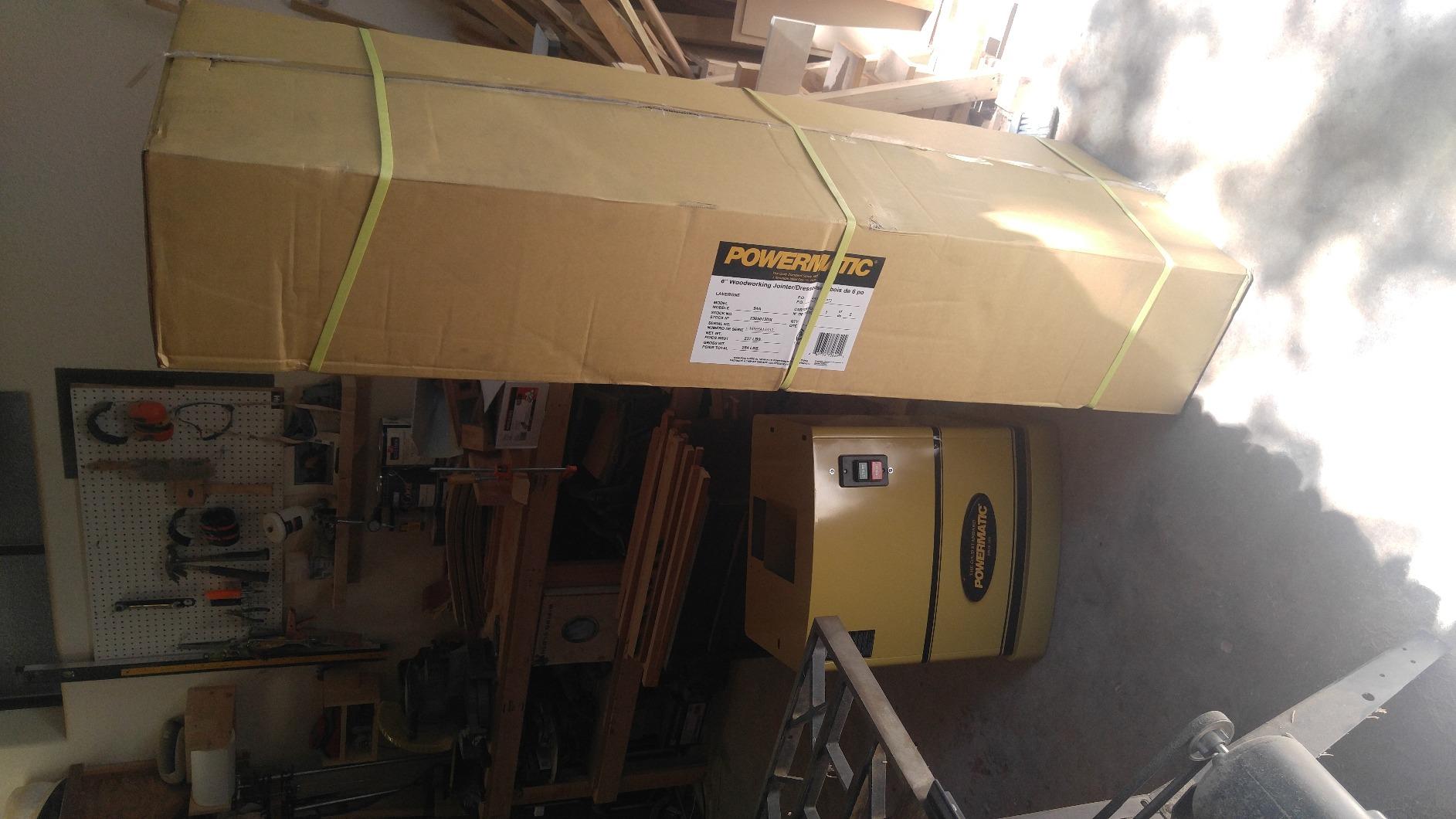 Powermatic 6-Inch Jointer, Straight Knife Cutterhead, 1 HP, 115/230V 1Ph (Model 54A) customer photo 1