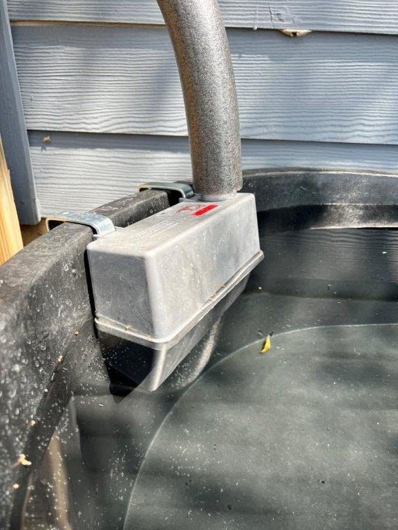 Little Giant Trough-O-Matic Stock Water Tank Float Valve Controlled Watering Tank with Aluminum Housing customer photo 2