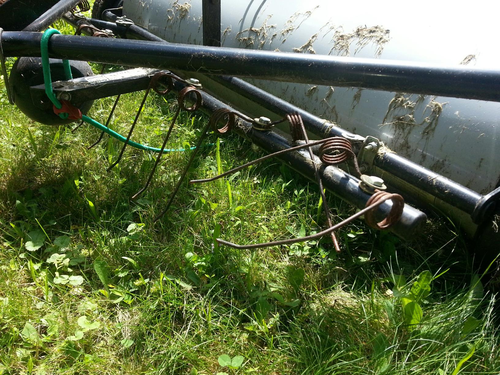 Dethatcher - Brinly Tow-Behind Dethatcher for Lawn and Garden Tractors customer photo 1