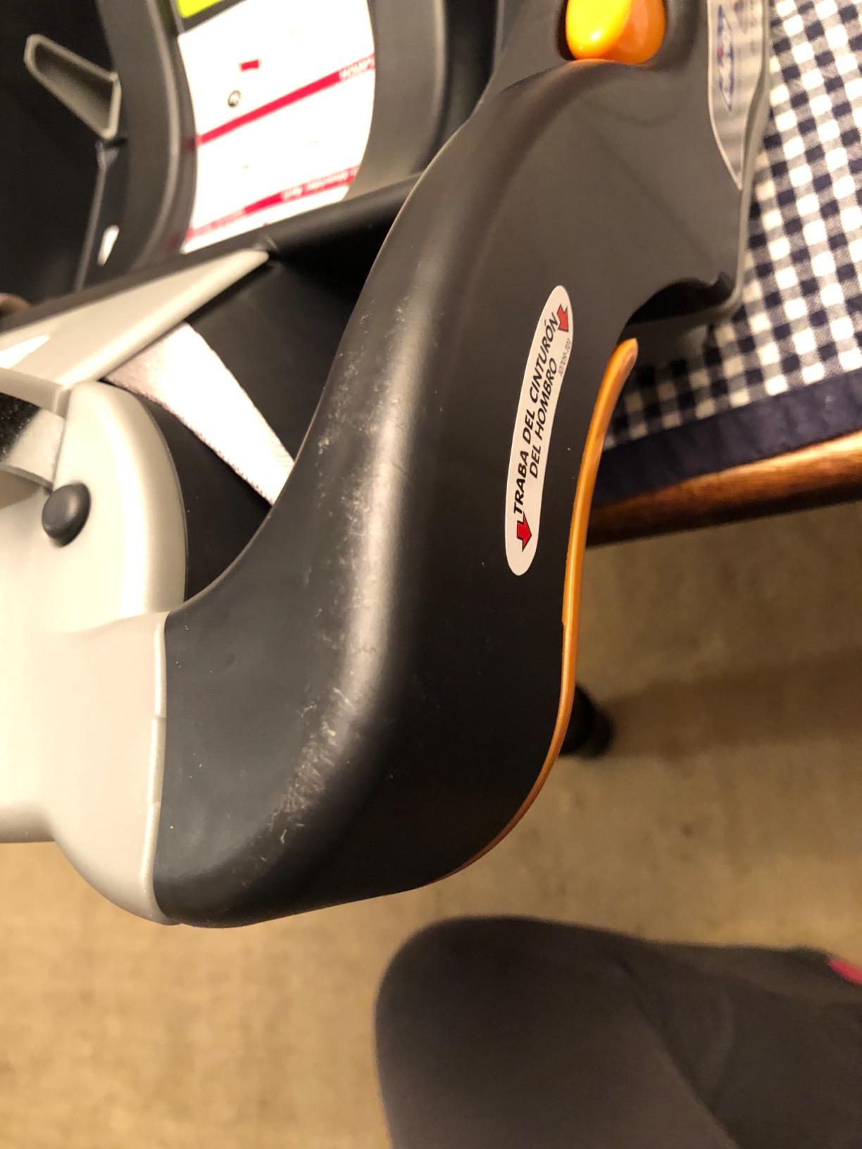 Chicco KeyFit Infant Car Seat Base, Stay-in-Car Rear-Facing Base | Anthracite/Grey, SuperCinch LATCH tightener, ReclineSure leveling foot, bubble levels, fits KeyFit and KeyFit 30 baby seat customer photo 2