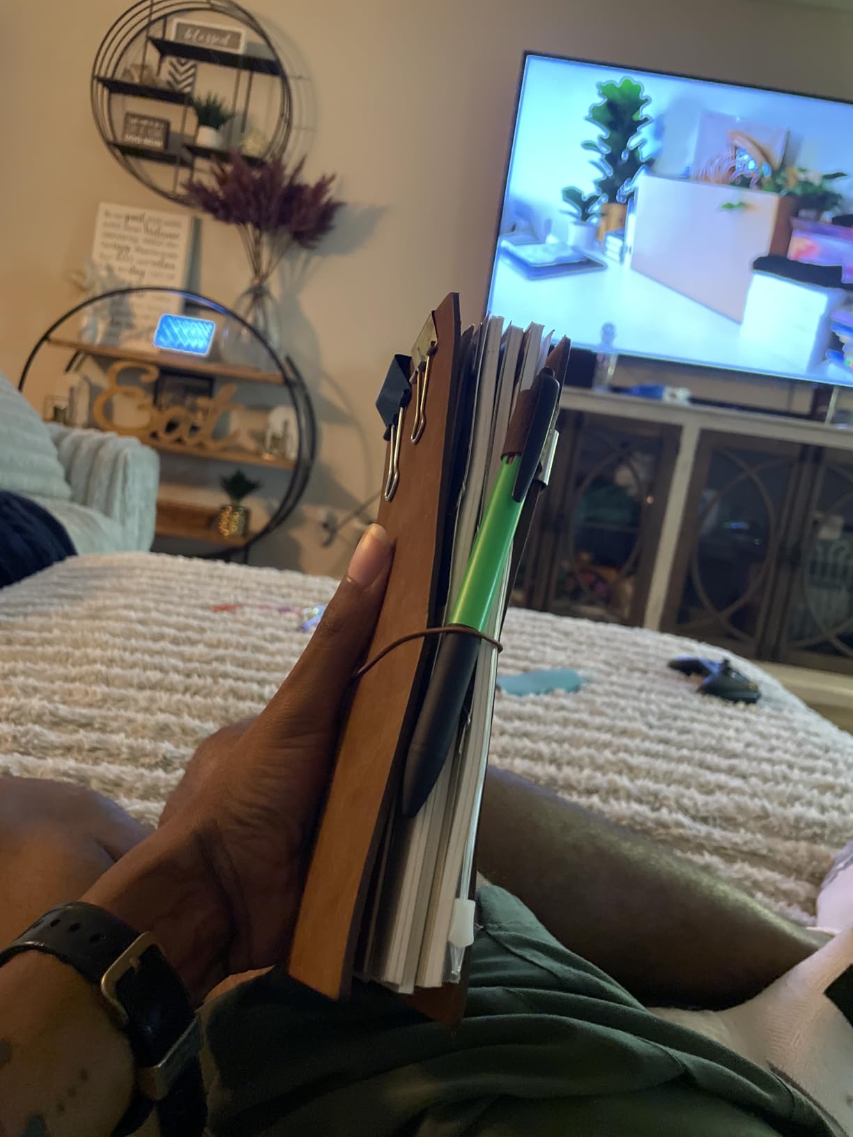 Traveler's Notebook, Regular Size, Black, 13714006 customer photo 2