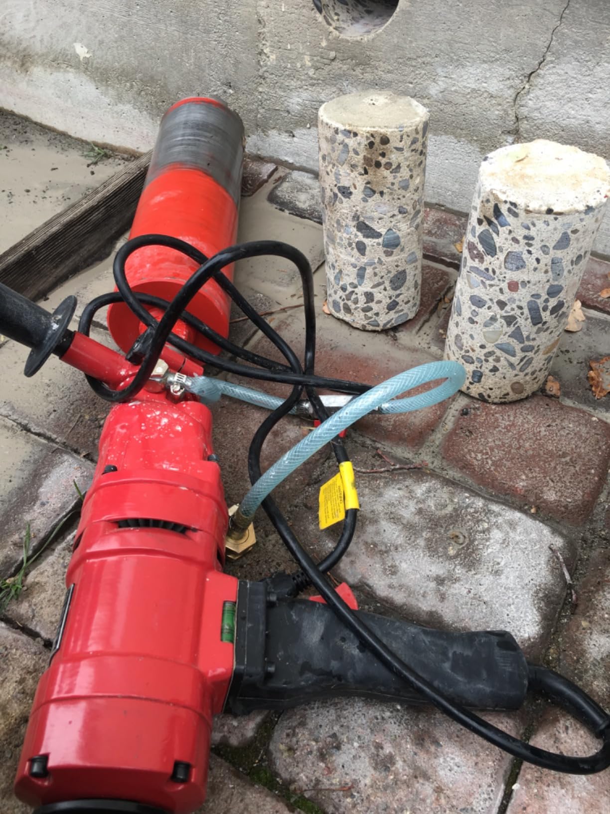 BLUEROCK Model 4Z1 2-Speed Concrete Coring Drill with Carrying Case customer photo 2