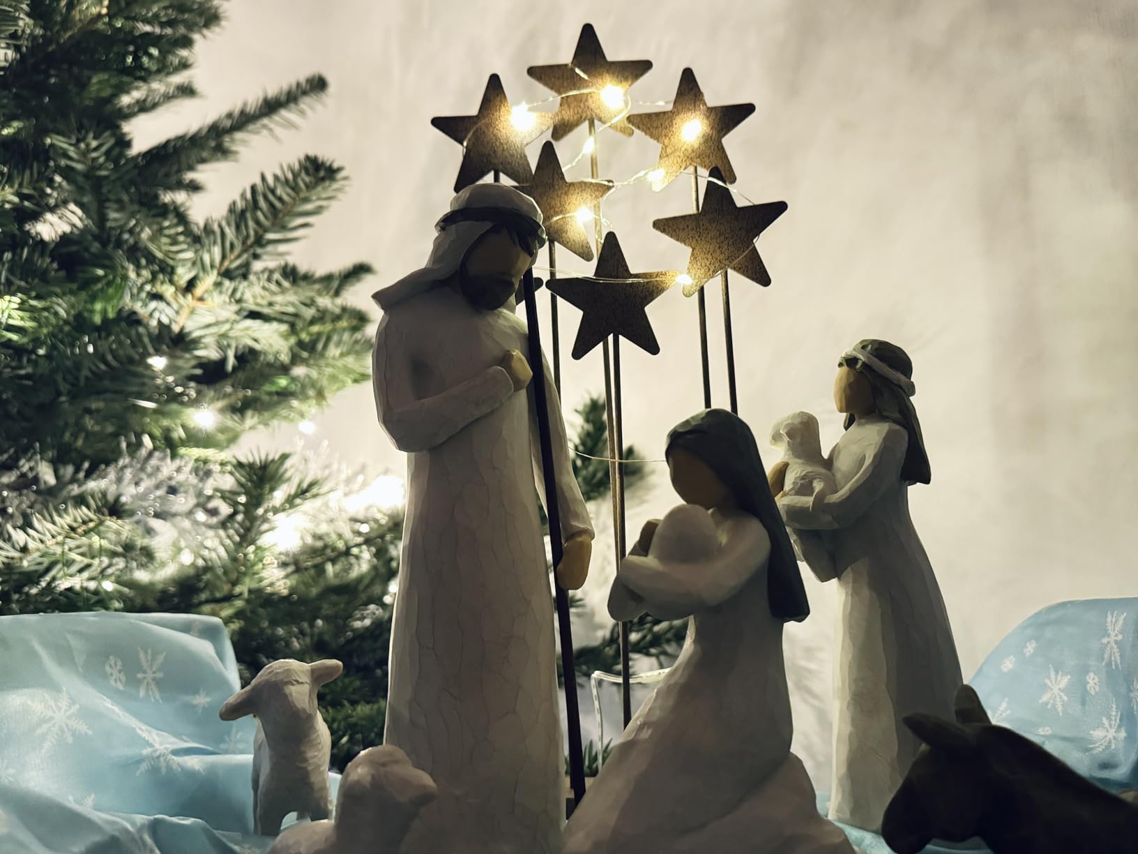 Willow Tree 6-piece Nativity, Sculpted Hand-Painted Set of Figures | Designed by Artist Susan Lordi, Build the Nativity Scene, a Timeless Holiday Tradition to Display on Mantel or Tabletop customer photo 1