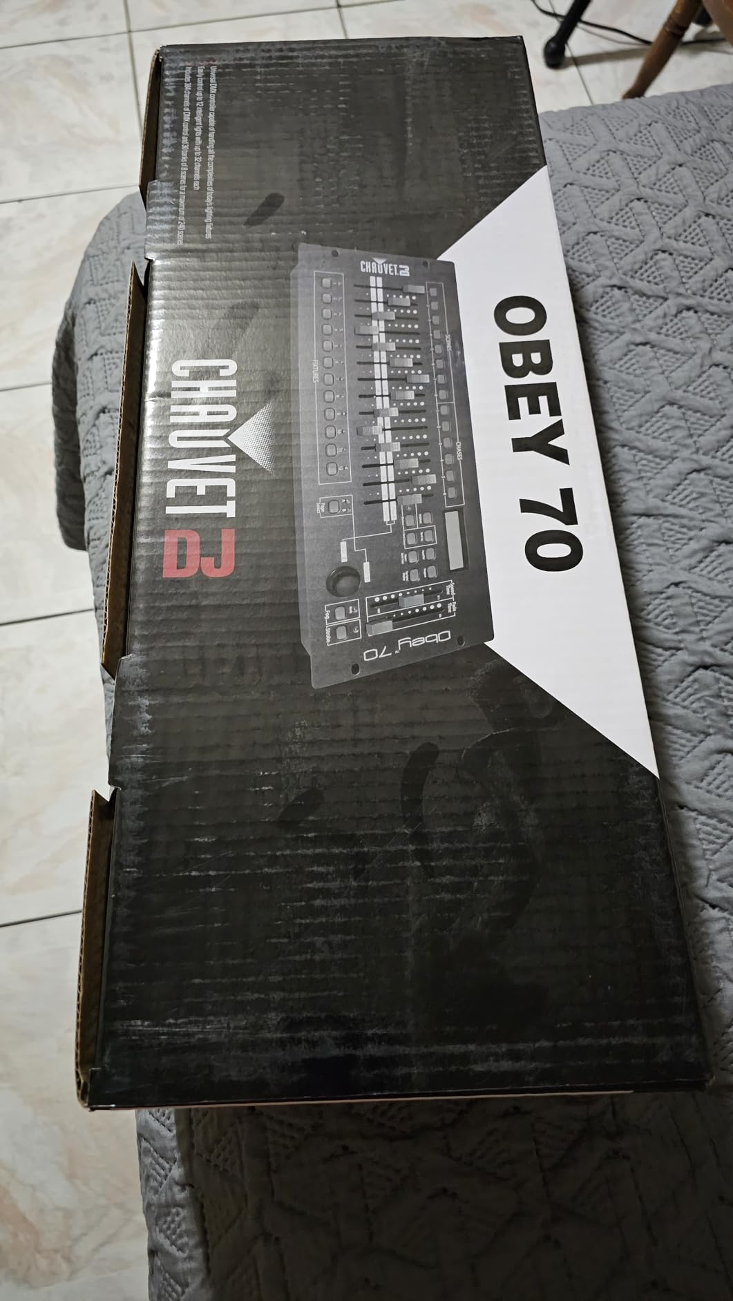 CHAUVET DJ Obey 70 Universal DMX-512 Controller | LED Light Controllers | Programmable scenes and chases, fader based live operation, suits stage bands clubs theaters, drives dimmer light boards customer photo 2