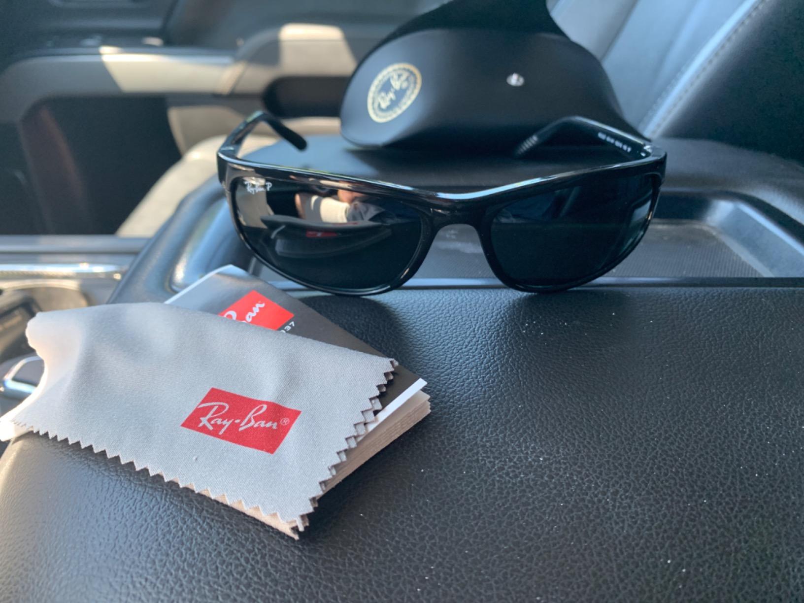 Ray-Ban RB2027 Predator 2 Rectangle Sunglasses for Men for Women customer photo 1