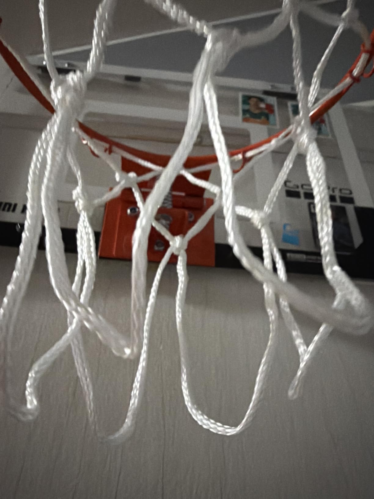 SKLZ Pro Mini Indoor Basketball Hoop with Ball, Over the Door, Shatter-Proof Backboard, Spring-Action Break-Away Steel Rim, Great for Home, Dorm Room, and Office customer photo 2