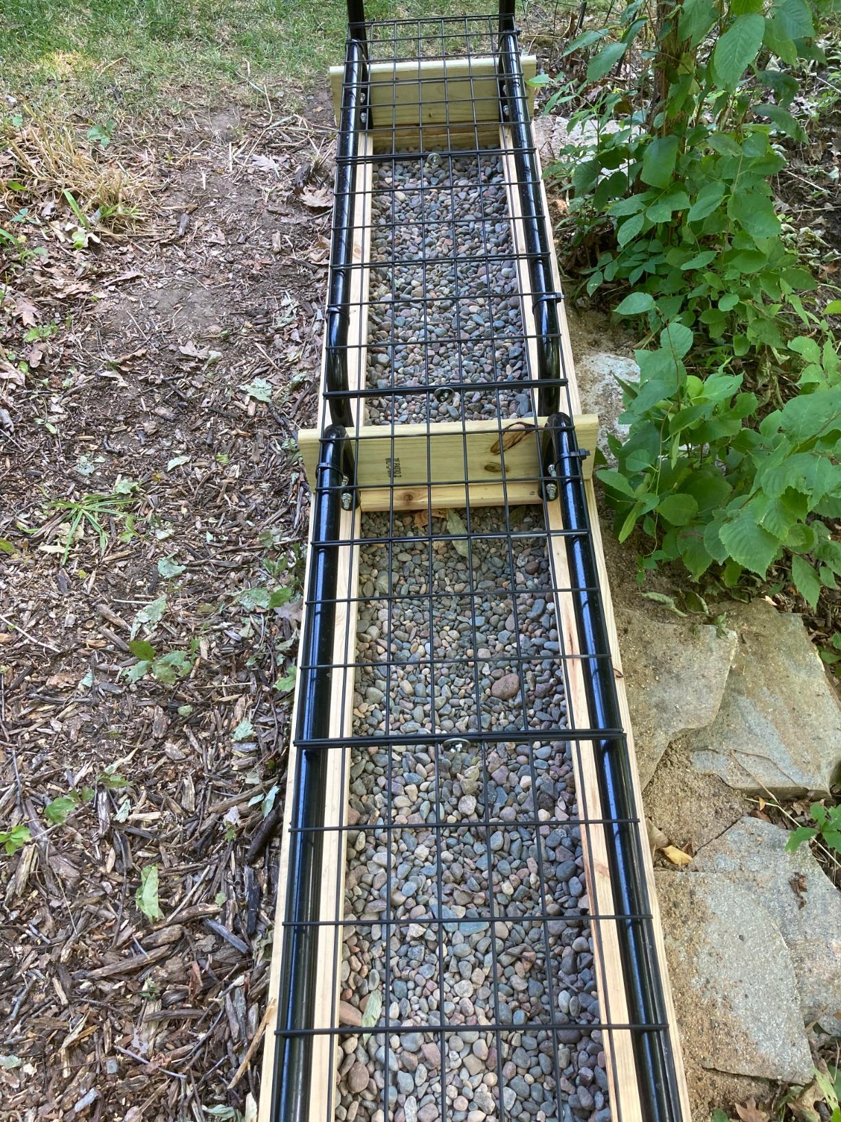 ShelterLogic 12' Adjustable Heavy Duty Outdoor Firewood Rack with Steel Frame Construction and Water-Resistant Cover customer photo 1