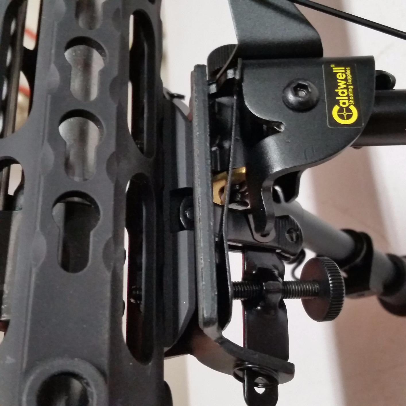Caldwell XLA Pivot Bipod with Adjustable Notched Legs and Slim Folding Design for Easy Transport, Rifle Stability, and Target Shooting customer photo 1