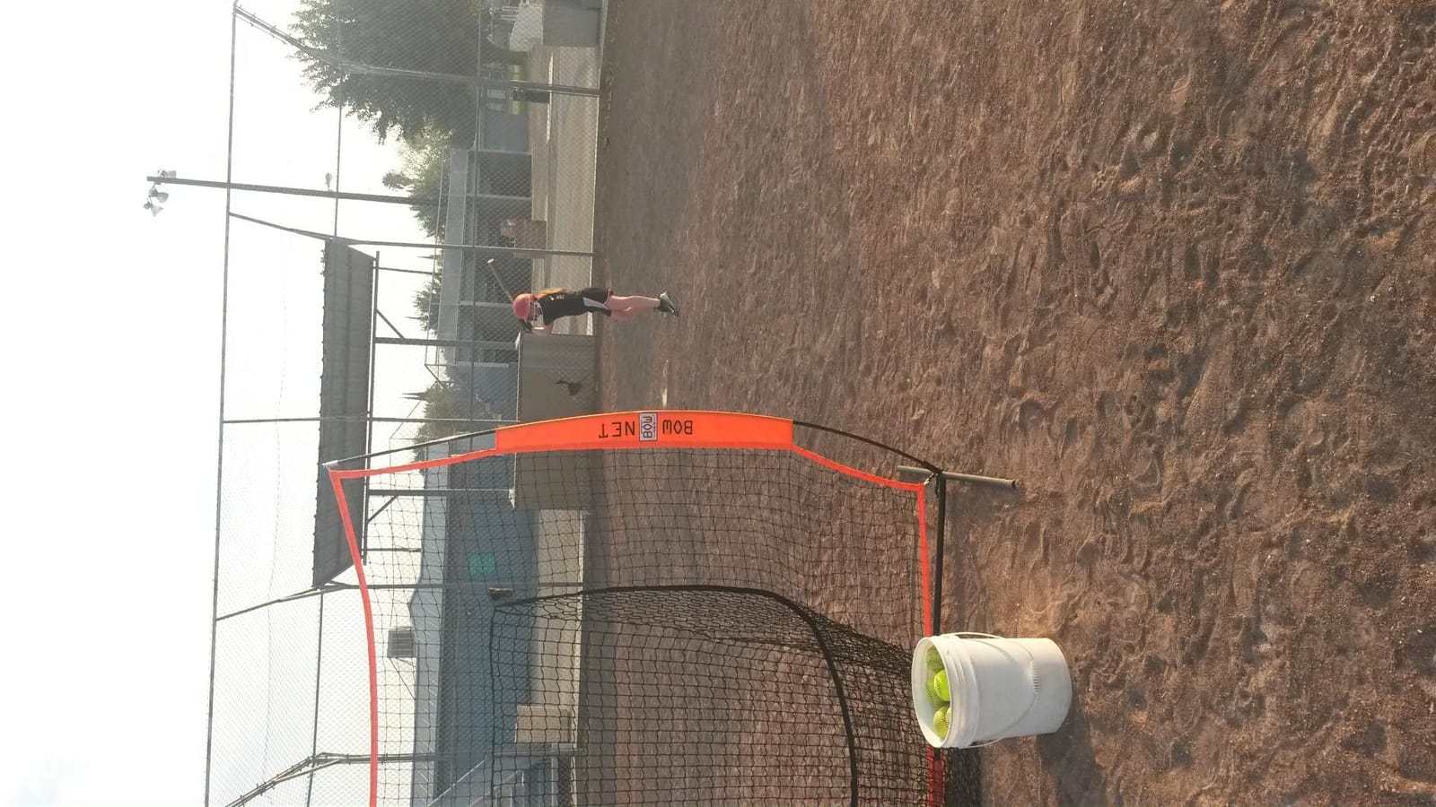 Bownet Big Mouth X Net, 7x7, for Baseball & Softball Pitching & Hitting | BOW Frame with E.A.S. Impact Absorption for Extended Net Lifespan | 60-Second No-Tool Setup | Carry Bag Included for Travel customer photo 2