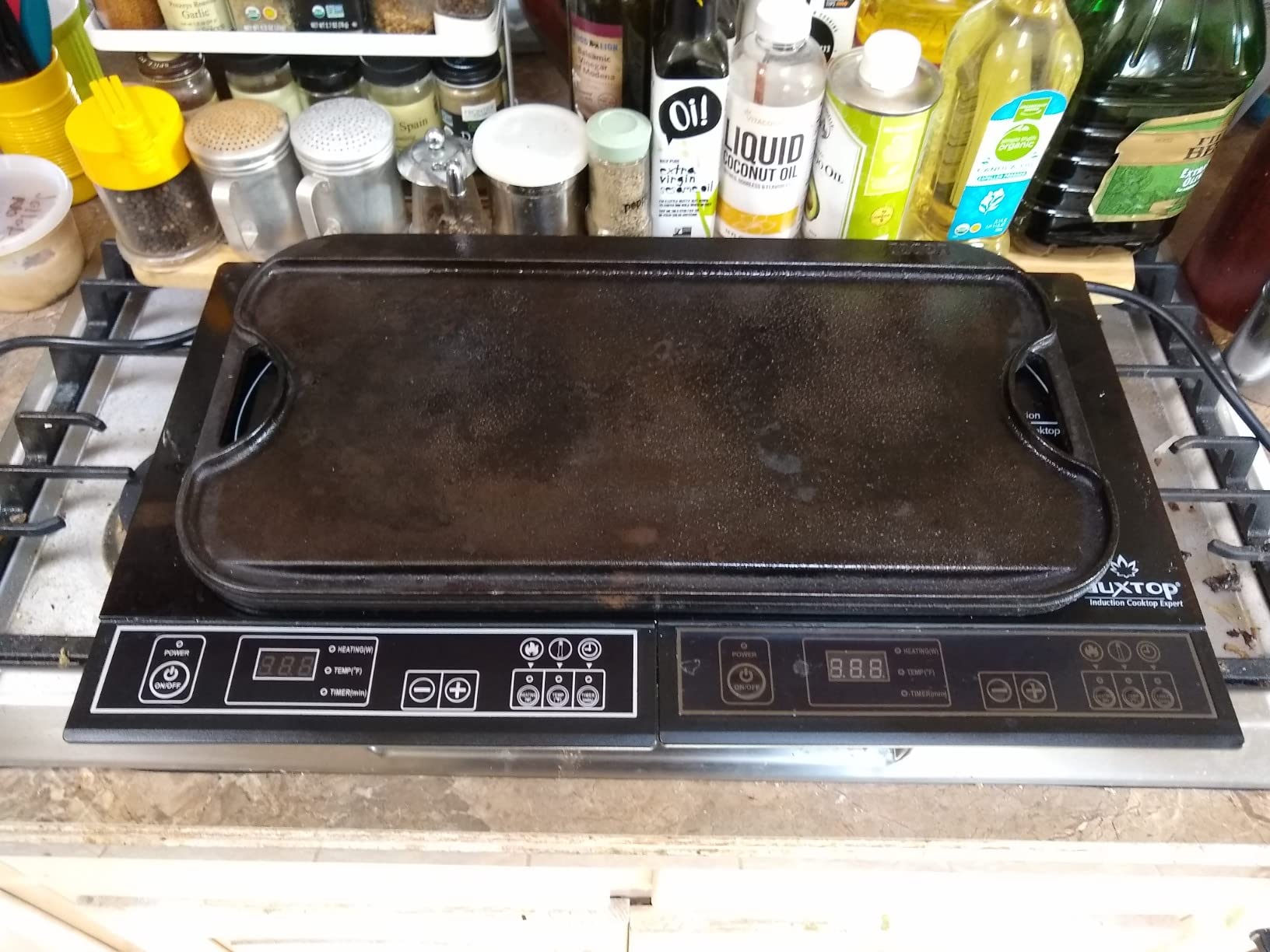 Duxtop 1800W Portable Induction Cooktop Countertop Burner, Gold 8100MC | BT-180G3 customer photo 1