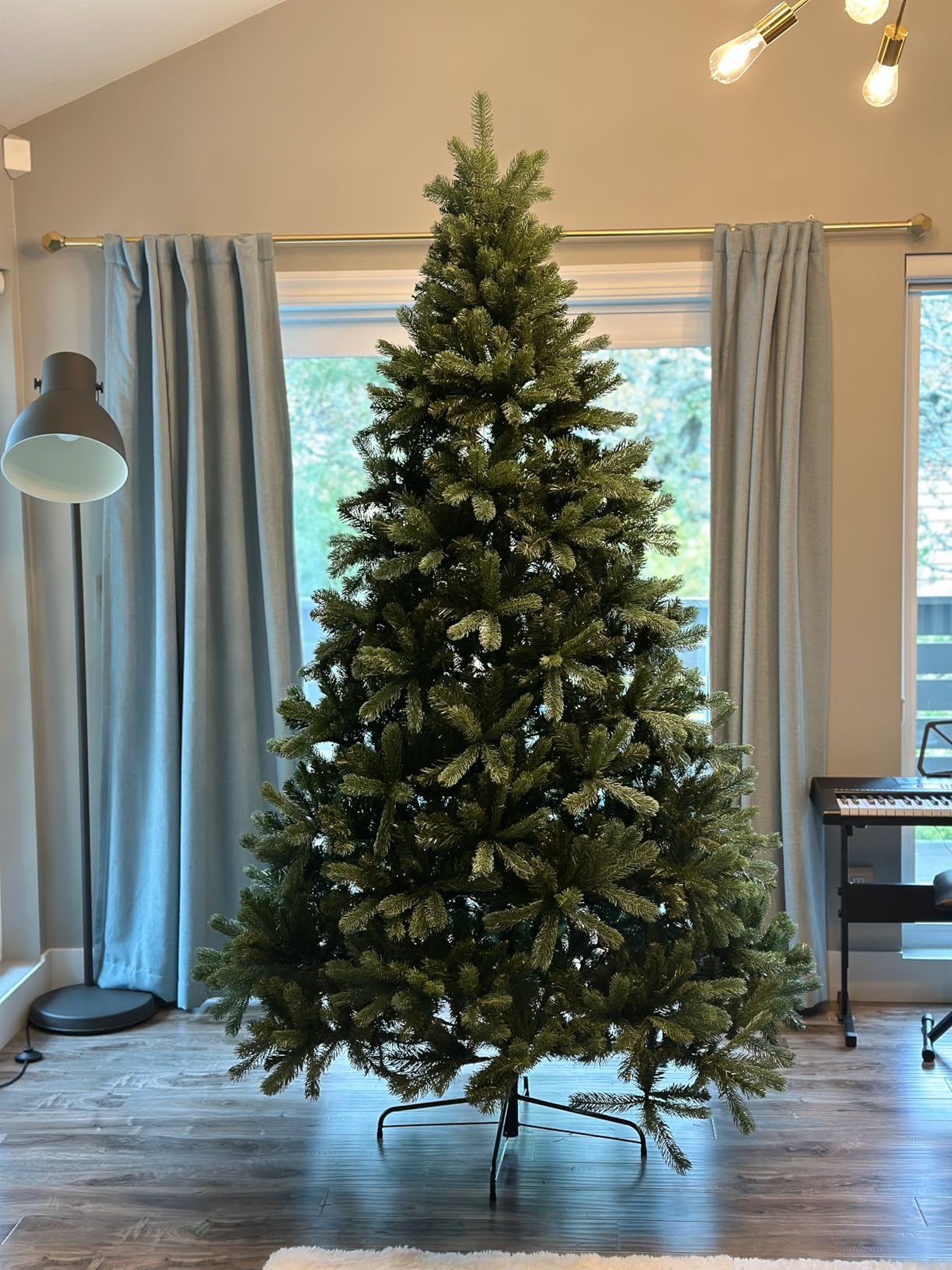 National Tree Company 7.5ft Unlit Downswept Douglas Fir Christmas Tree customer photo 1
