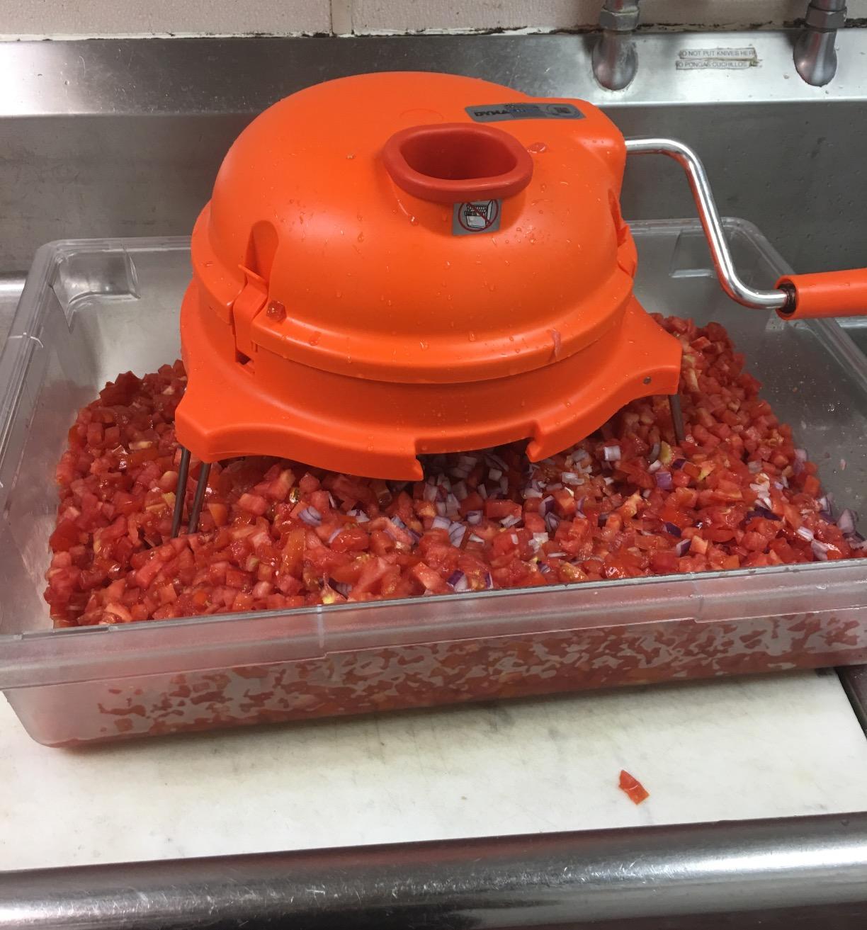 Dynamic CL003 Dynacube Commercial Vegetable Dicer, 1/4