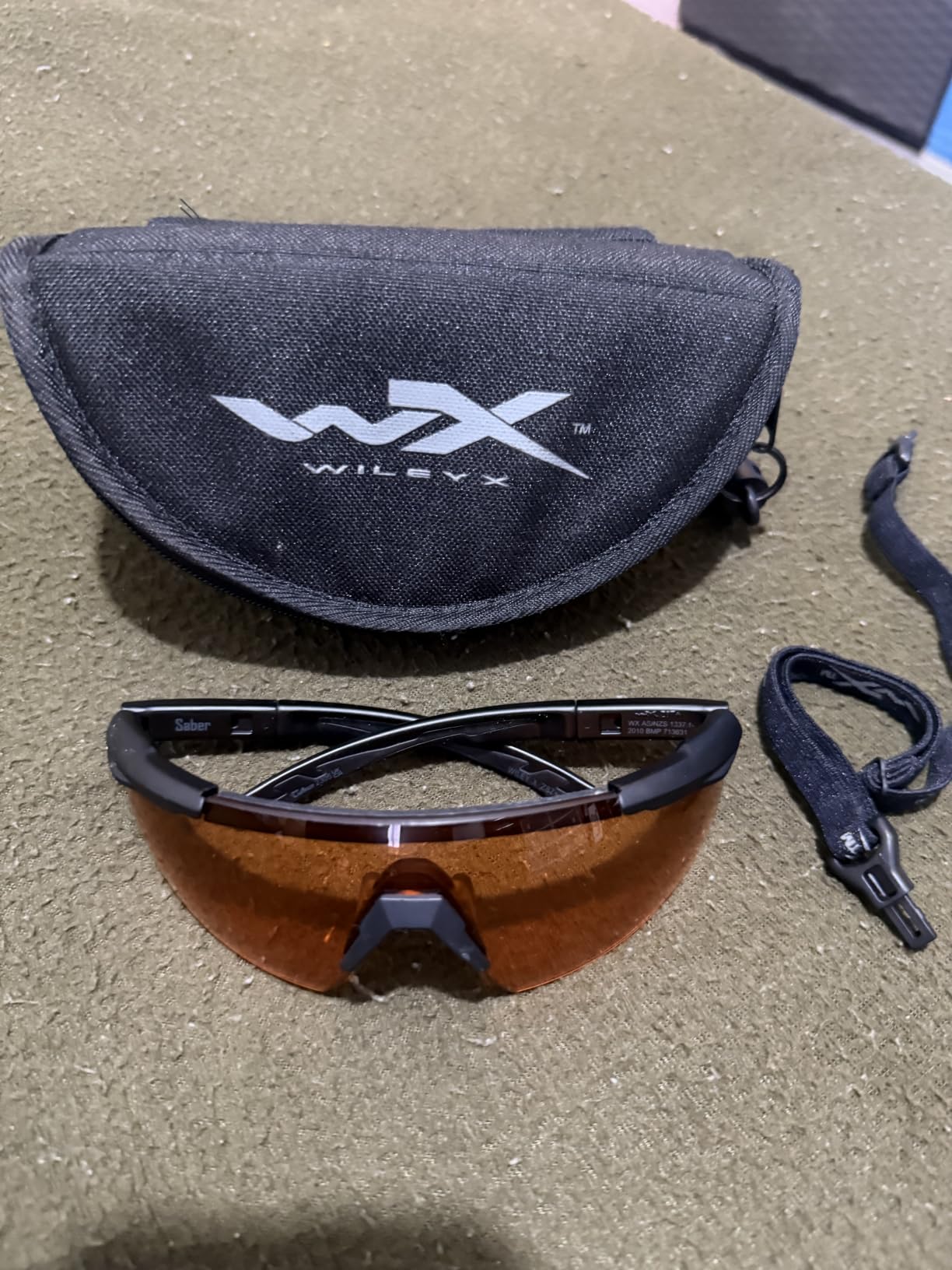 Wiley X Saber Advanced Safety Glasses - ANSI Z87.1 Rated, Prescription Ready, Clear Lens with Smoke/Clear Interchangeable Lenses customer photo 1