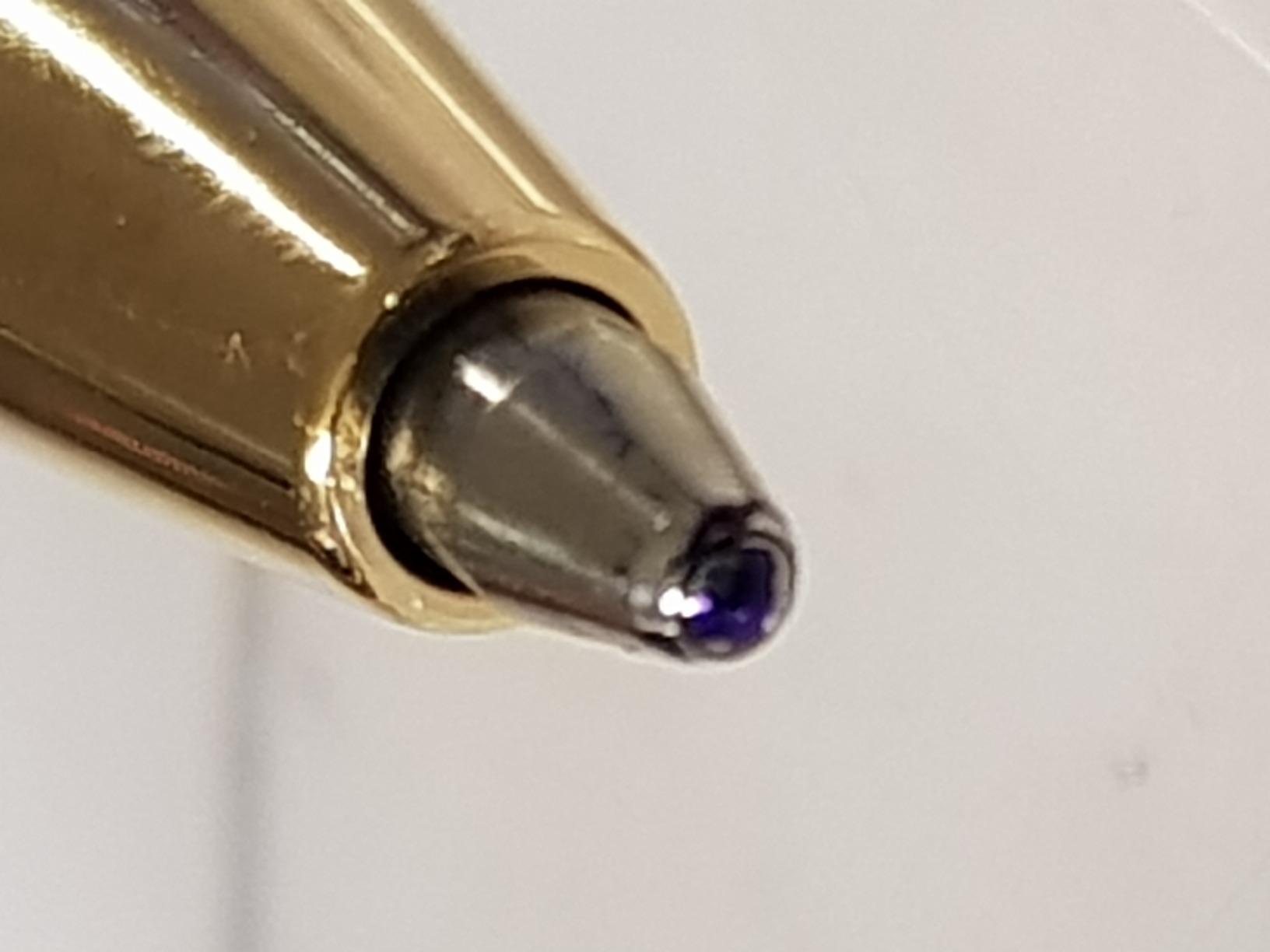 Waterman Hémisphère Ballpoint Pen | Stainless Steel with Chrome Trim | Medium Point | Blue Ink | Gift Box customer photo 2