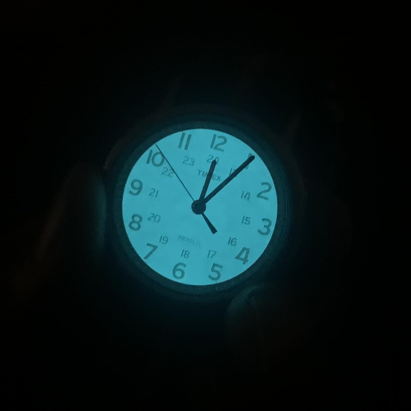 Timex Weekender 38mm Unisex Analog Watch | INDIGLO Backlight | Adjustable Durable Nylon Fabric Slip Through Strap | 24 Hour Time customer photo 1