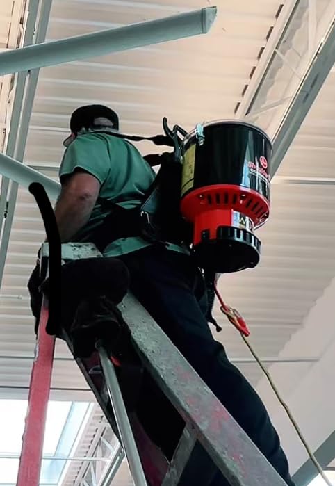 Hoover Commercial Shoulder Vac Pro Bagged Backpack Vacuum Cleaner | Lightweight, Chiropractic Design, HEPA Media Filtration, Corded Vacuum Cleaners for Commercial Use on Carpet and Hard Floors customer photo 2
