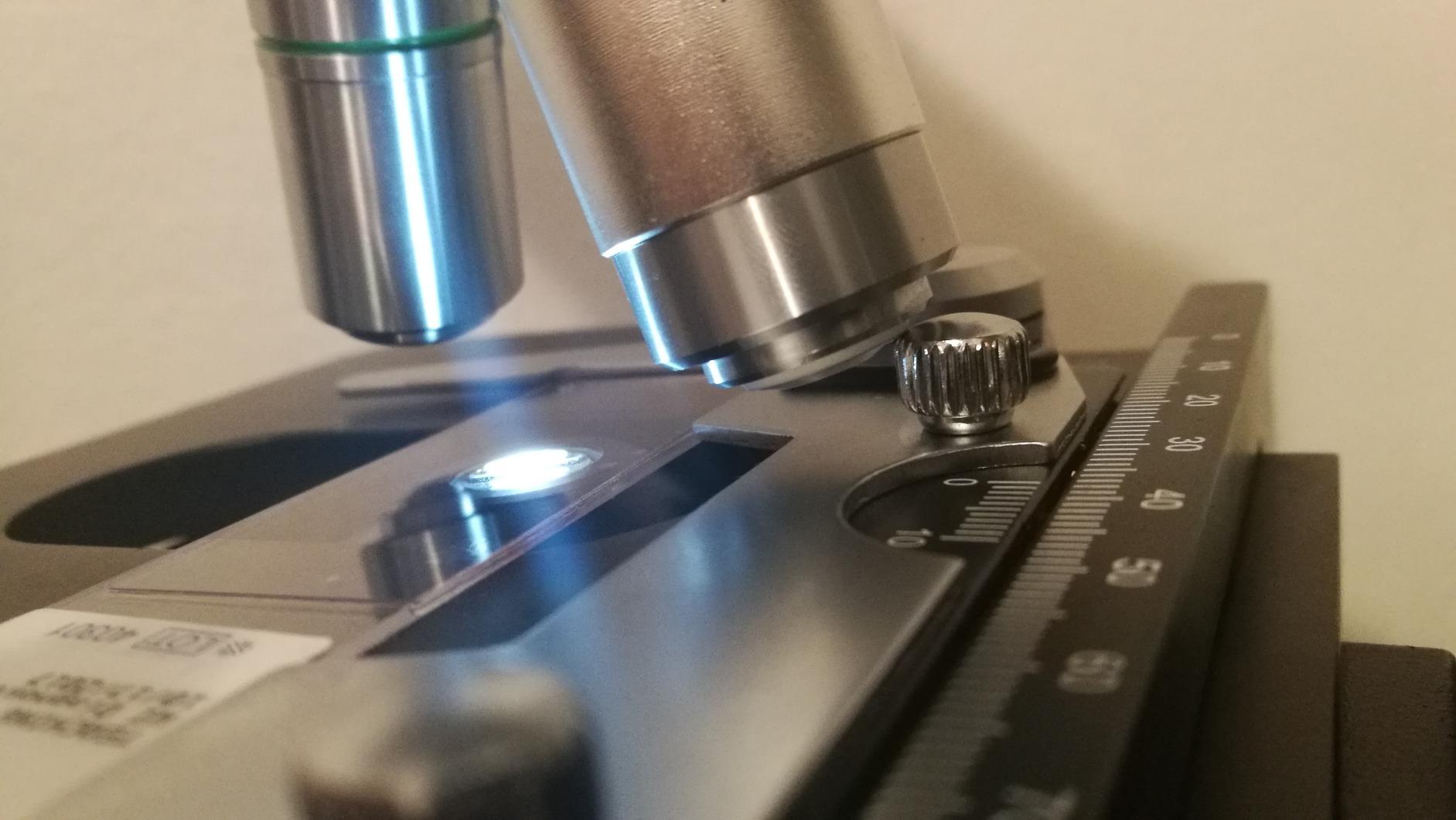 OMAX M82ES-SC100-LP100-OM 2000X LED Binocular Compound Lab Microscope, 40X-2000X, Double Layer Mechanical Stage, Includes Blank Slides, Coverslips & Lens Paper customer photo 1