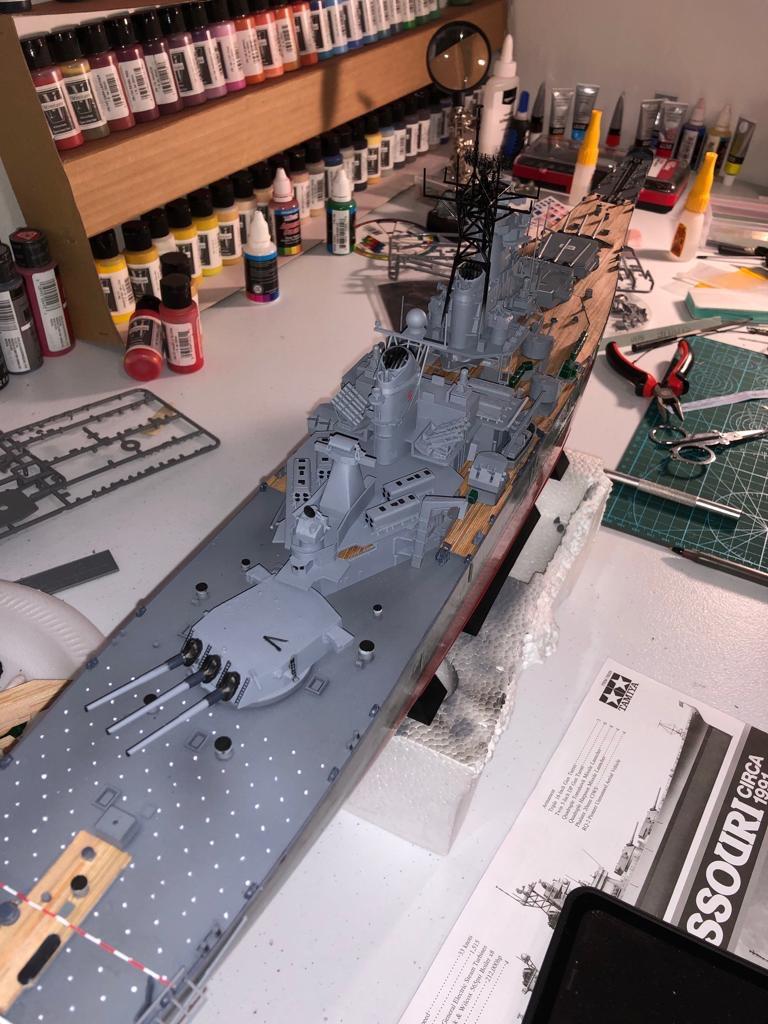 Tamiya Models USS Missouri BB-63 Circa 1991 Model Kit customer photo 1