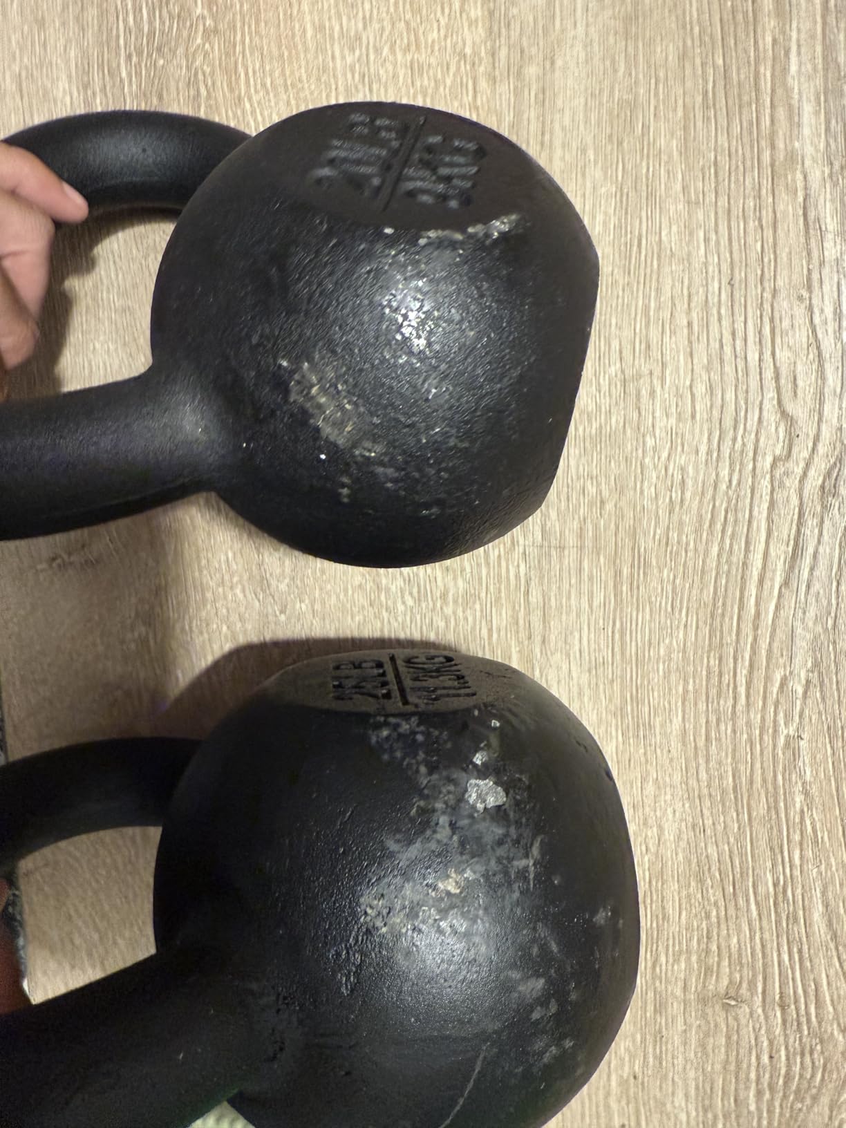 Yes4All Kettlebell Sets, 5 - 10 - 15 - 20 - 25 - 30 LB Cast Iron Strength Training Kettlebells customer photo 2