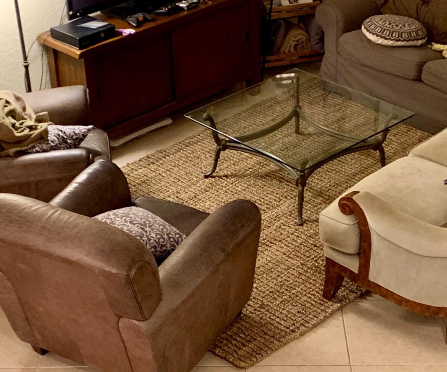 SAFAVIEH Area Rug 6x9 - Natural Fiber Collection - Natural Brown, Handmade Jute, Farmhouse Style, Chunky Textured Thick Pile (NF447A) customer photo 1