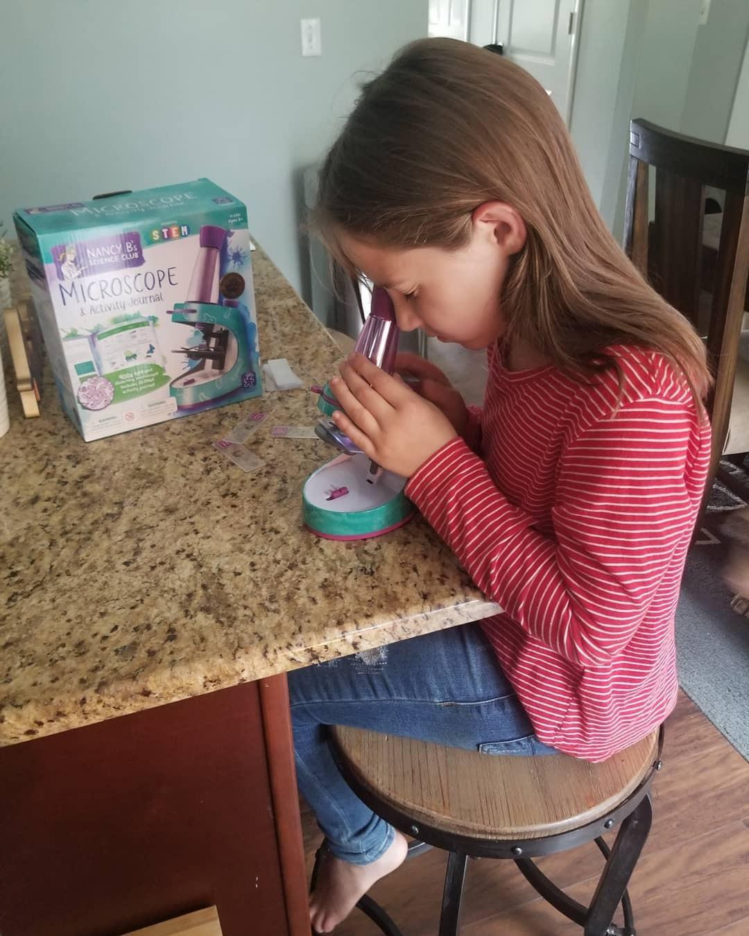 Educational Insights Nancy B's Science Club Microscope for Kids, Microscope Kit, Gift for Boys & Girls, Ages 8-12 customer photo 1