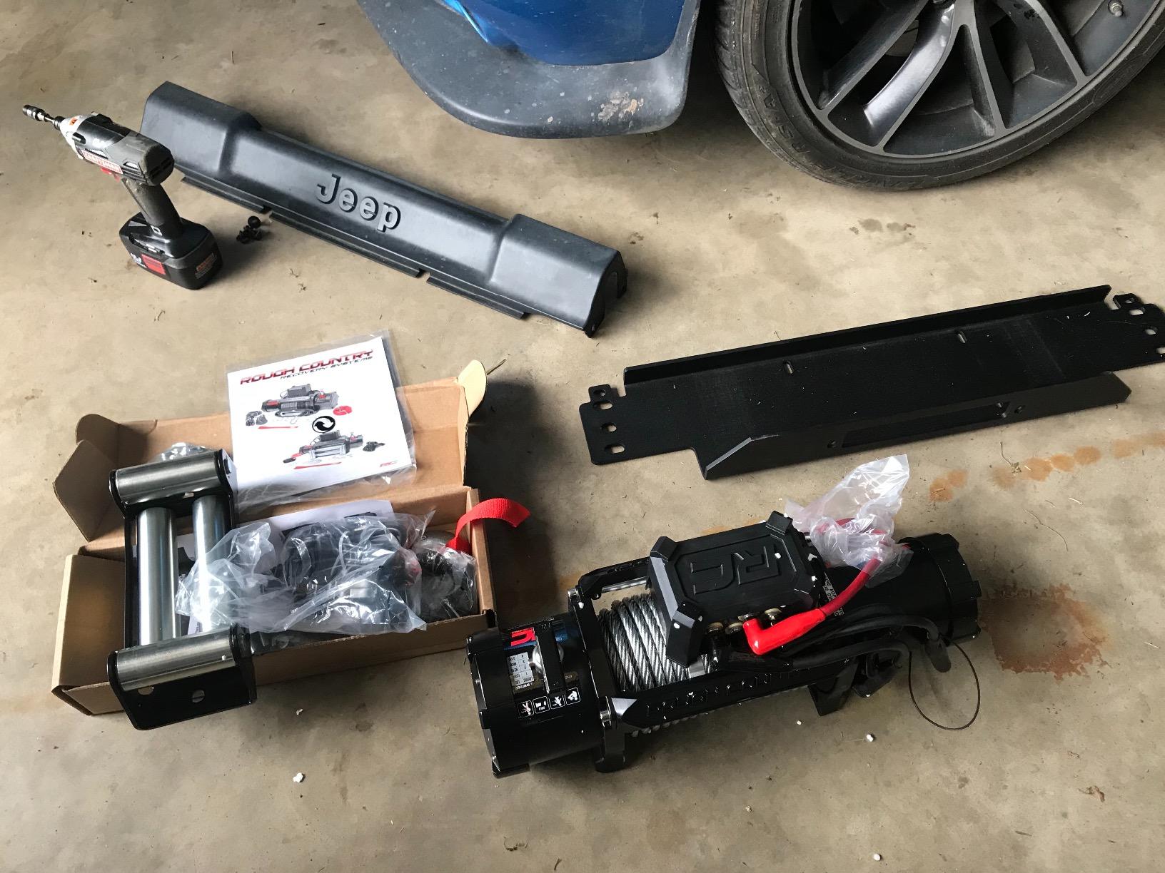 Rough Country 12,000LB PRO Series Electric Winch - Waterproof 12V 6HP Winch with Steel Cable & Wired Remote for Jeeps Truck SUV Off-Road Recovery customer photo 1