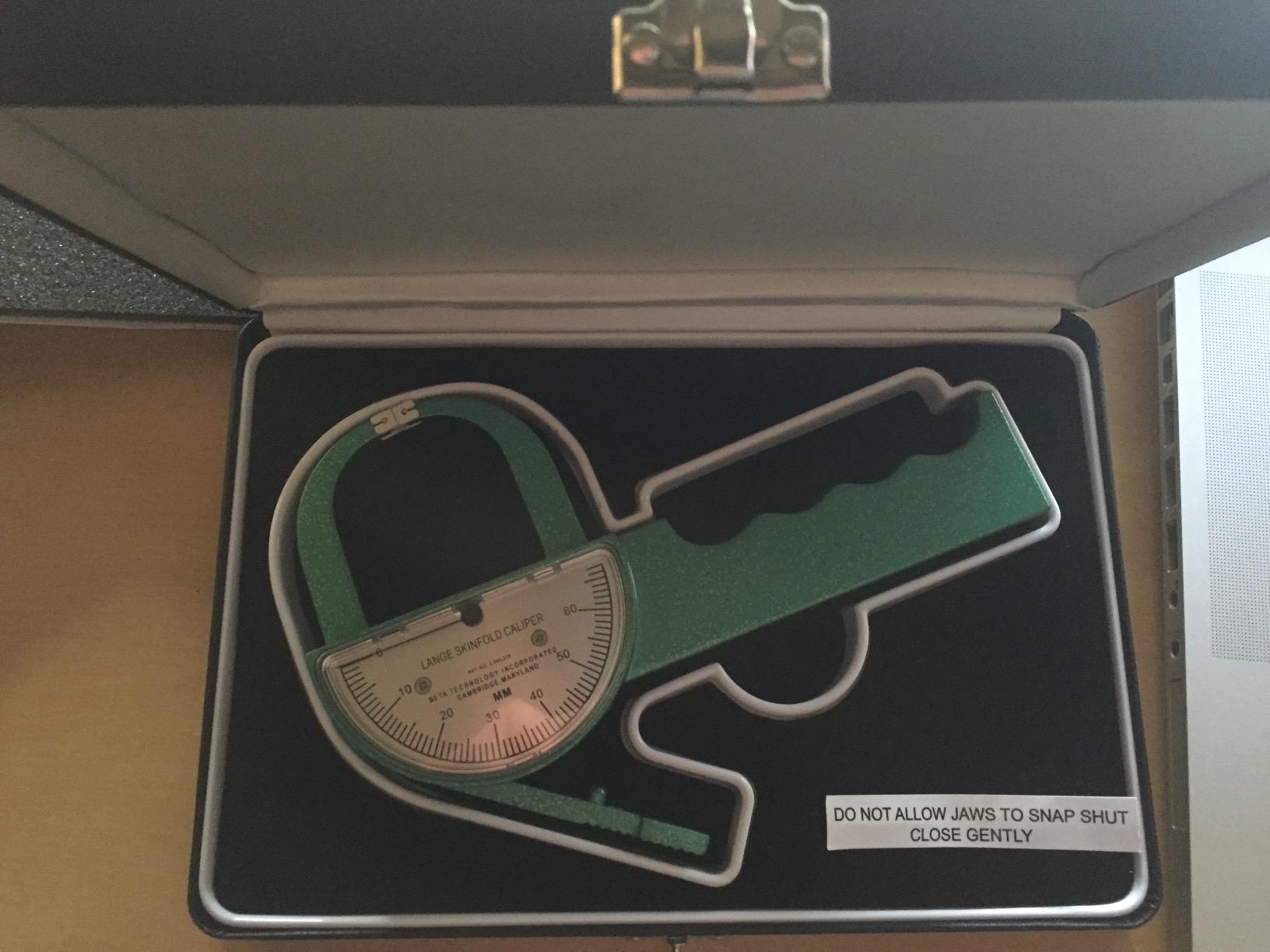 Lange Skinfold Caliper with 5-Step Calibration Block, Compact Hard Case, and Instruction Manual with Charts to Measure and Calculate Body Fat Percentage, 1.0 mm Accuracy, Professional Quality customer photo 2