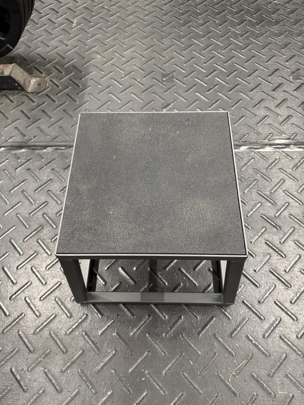 Rage Fitness Steel Plyo Box 12-18-24 Inch High Anti-Slip Pre-Assembled Plyometric Jump Box for Home Gym Conditioning and Strength Training (Sold Individually) Plyometric Platform Step customer photo 2
