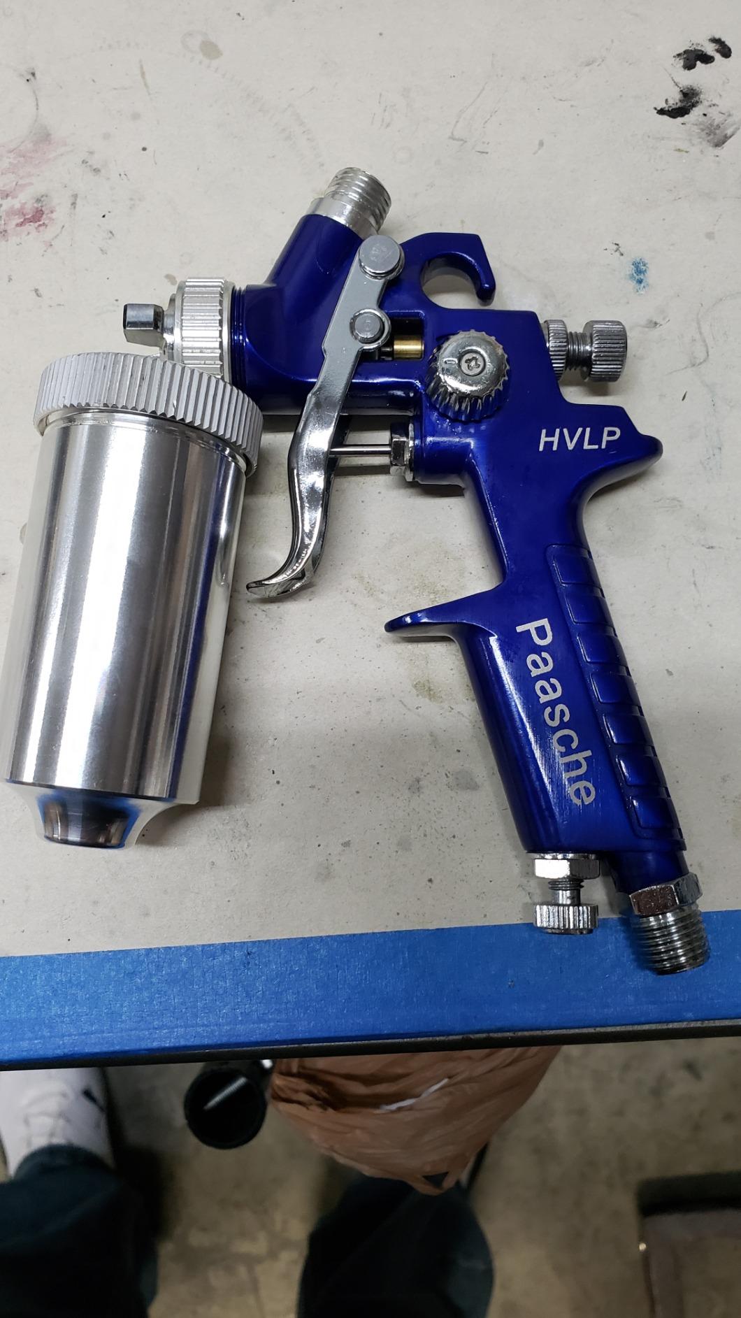Paasche Airbrush HG-08 Airbrush HVLP Gravity Feed Touch-Up Spray Gun .8mm customer photo 2
