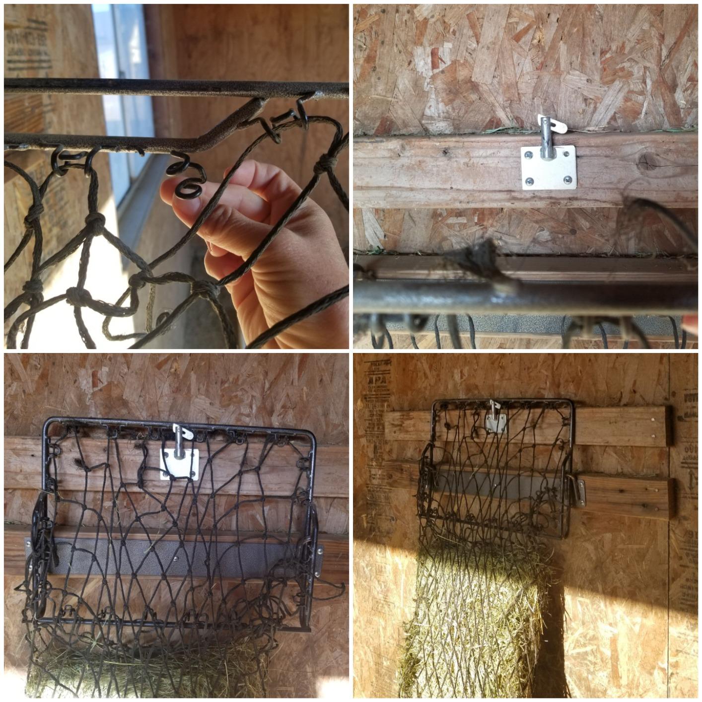 Tough 1 Hay Hoops Original Collapsible Wall Feeder w/Net customer photo 2