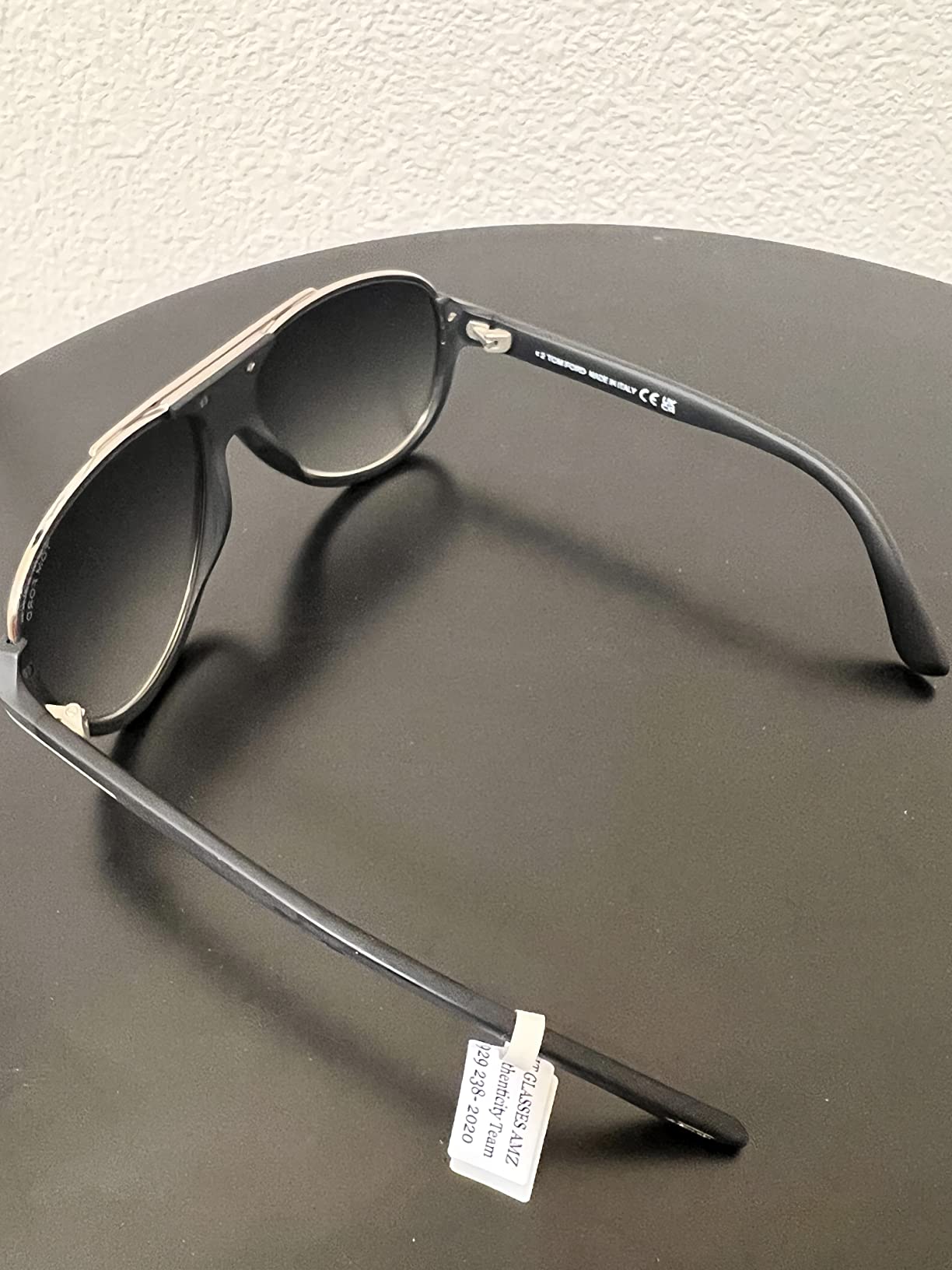 Dimitry Vintage Aviator Sunglasses in Matte Black customer photo 2