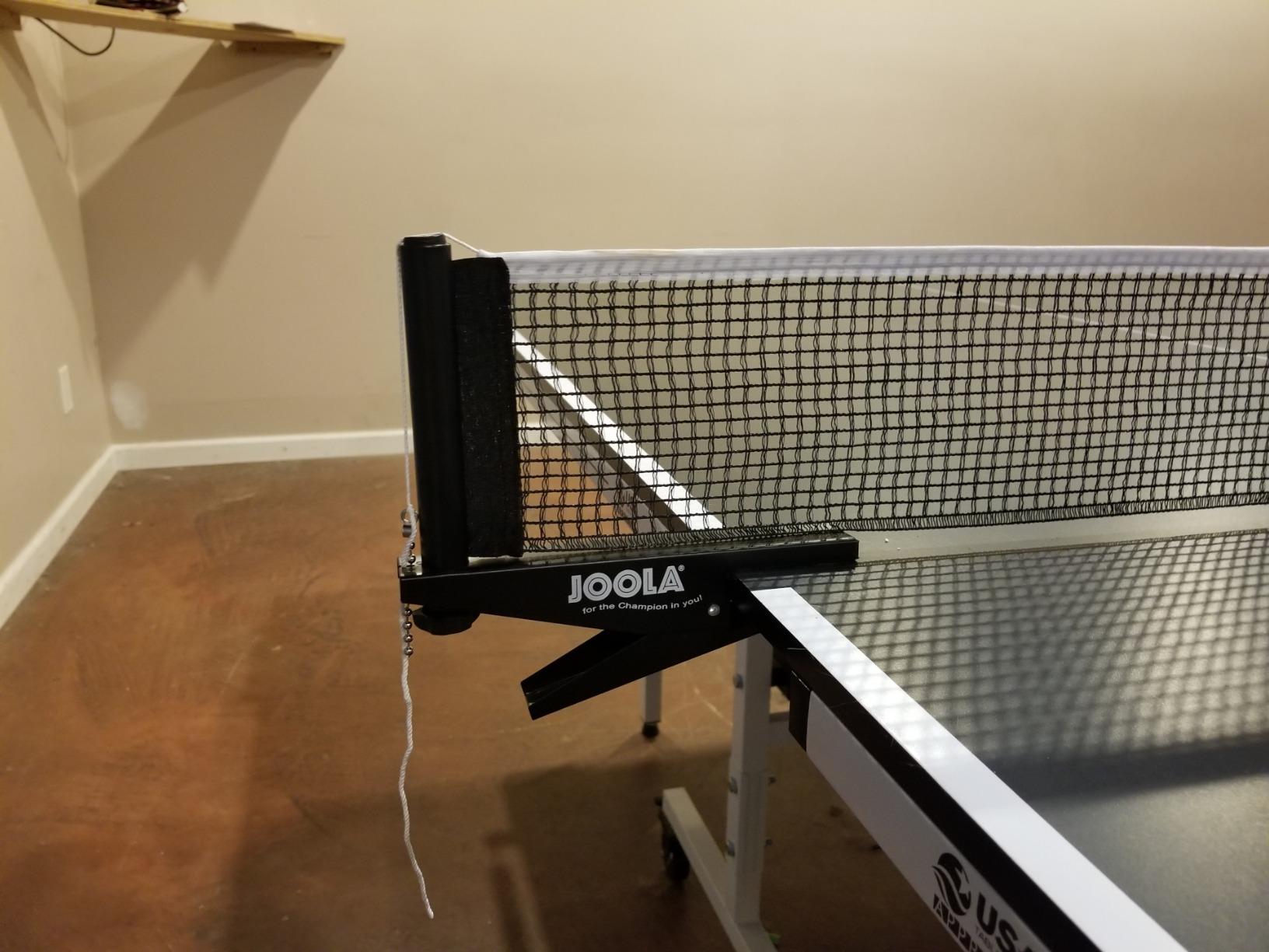 JOOLA Rally TL Professional MDF Indoor Ping Pong Table w/Quick Clamp Table Tennis Net & Post Set - 10 Minute Easy Assembly - Corner Ball Holders - Tournament Quality - Includes Playback Mode customer photo 1