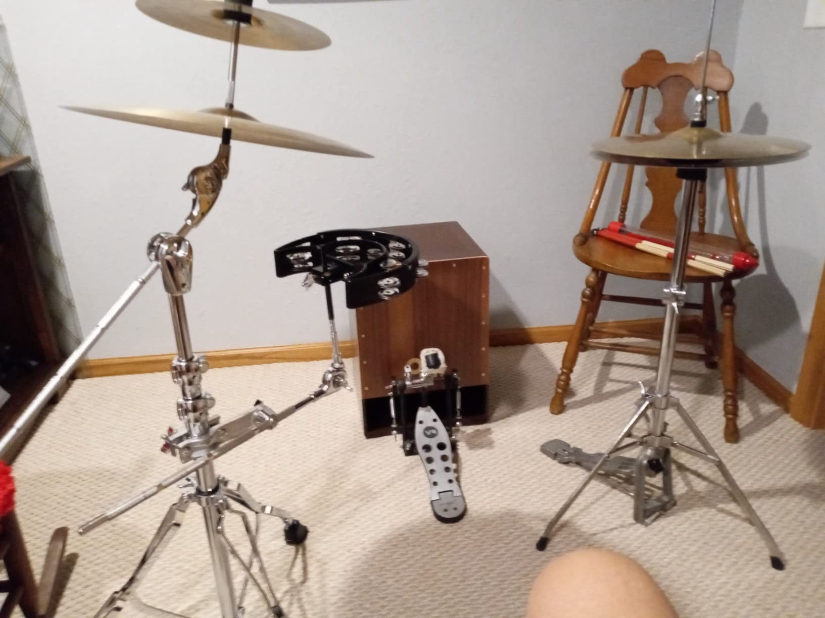 Meinl Percussion SUBCAJ5WN Jumbo Bass Subwoofer Cajon with Internal Snares, Walnut customer photo 1