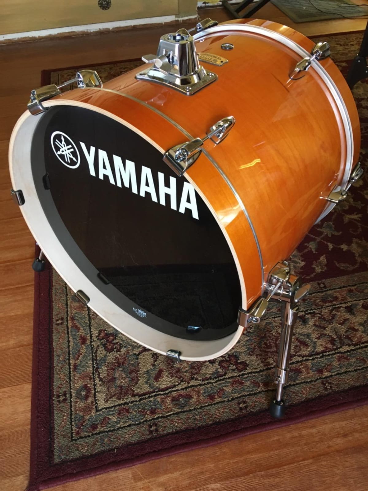 Yamaha Stage Custom Birch 18x15 Bass Drum, Honey Amber customer photo 1