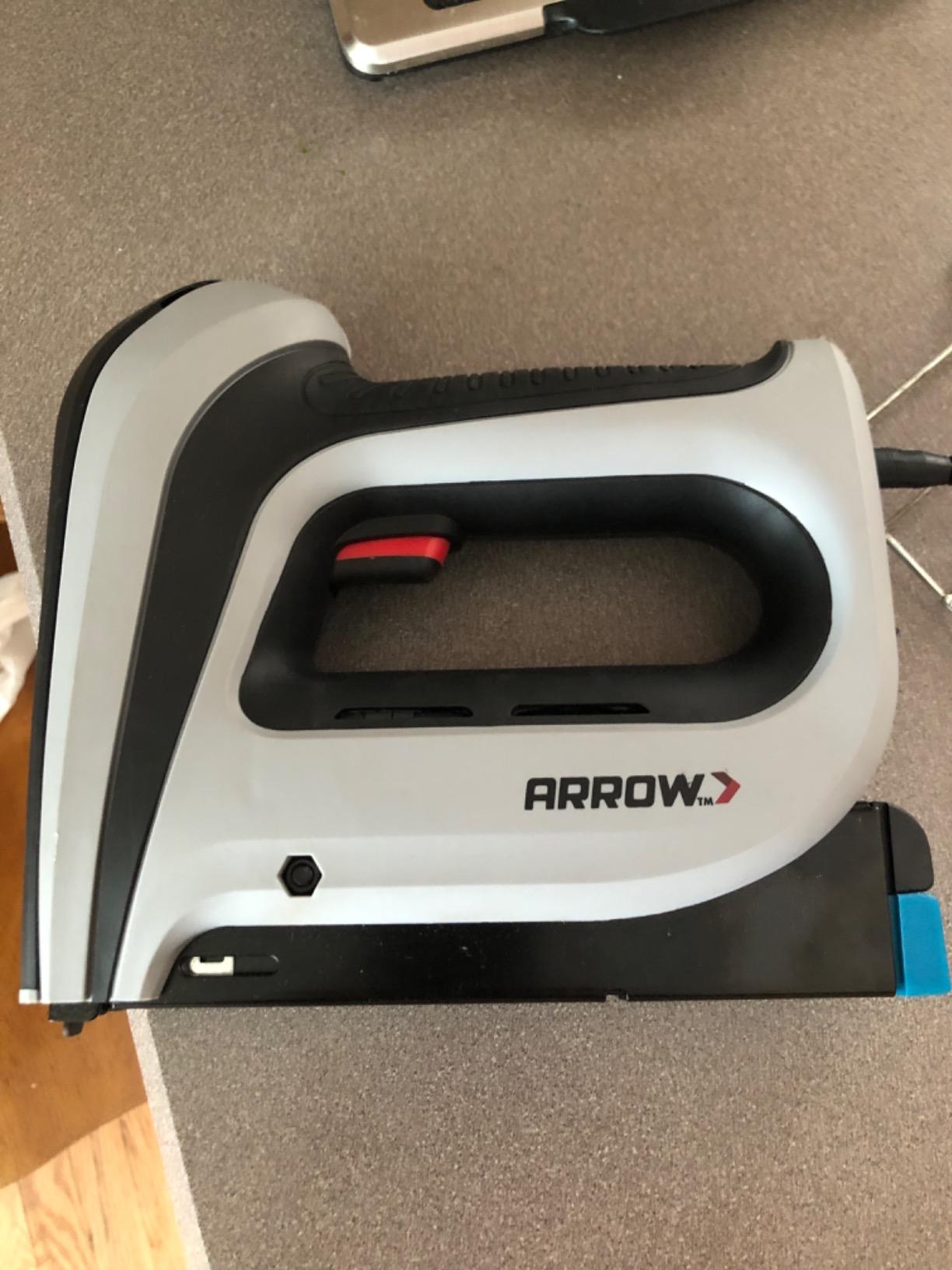 Arrow T50DCD Heavy Duty Cordless Electric Staple Gun, Battery Powered Stapler for Upholstery, Furniture, Office, Decorating customer photo 2