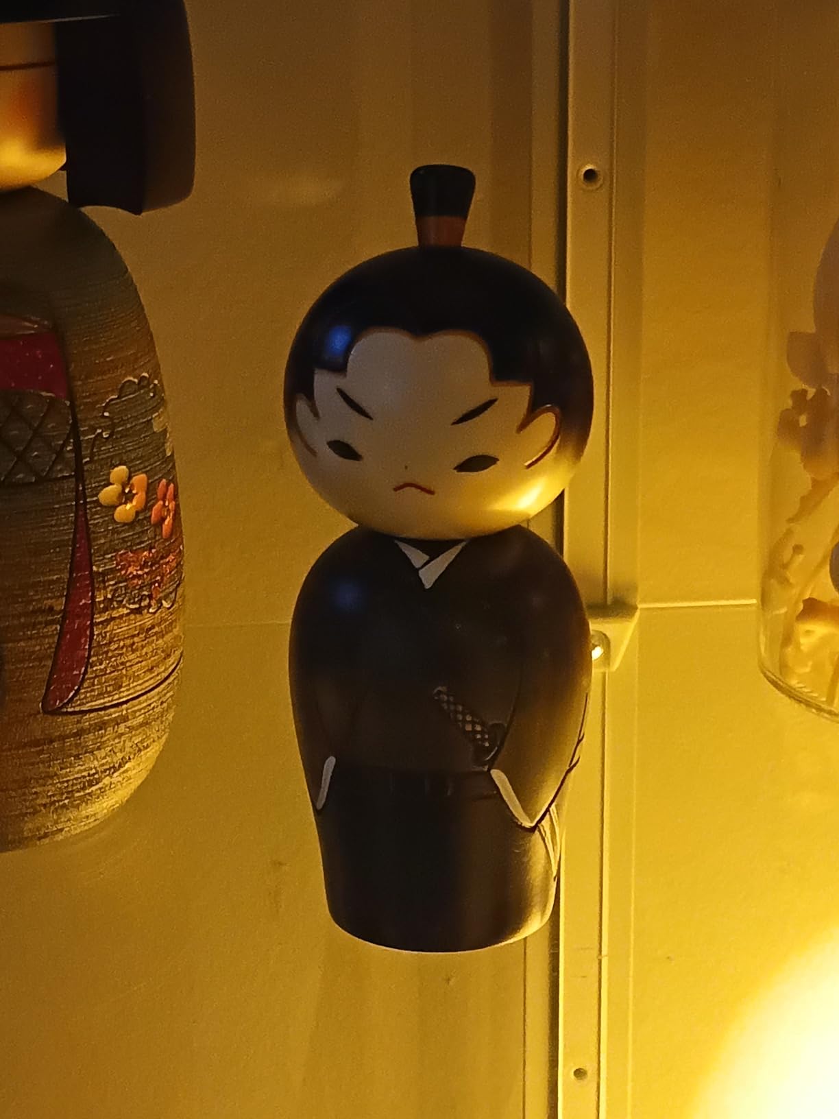 Usaburo Japanese Kokeshi Doll, Hiro The Junior Samurai customer photo 2