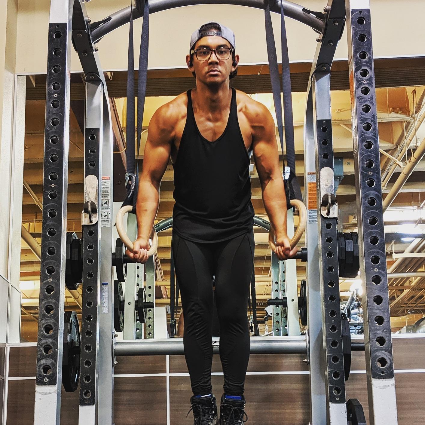 REP Fitness Wood Gymnastic Rings with Numbered Heavy Duty Adjustable Straps - Perfect for Cross-Training Workouts, Gymnastics and Conditioning customer photo 1