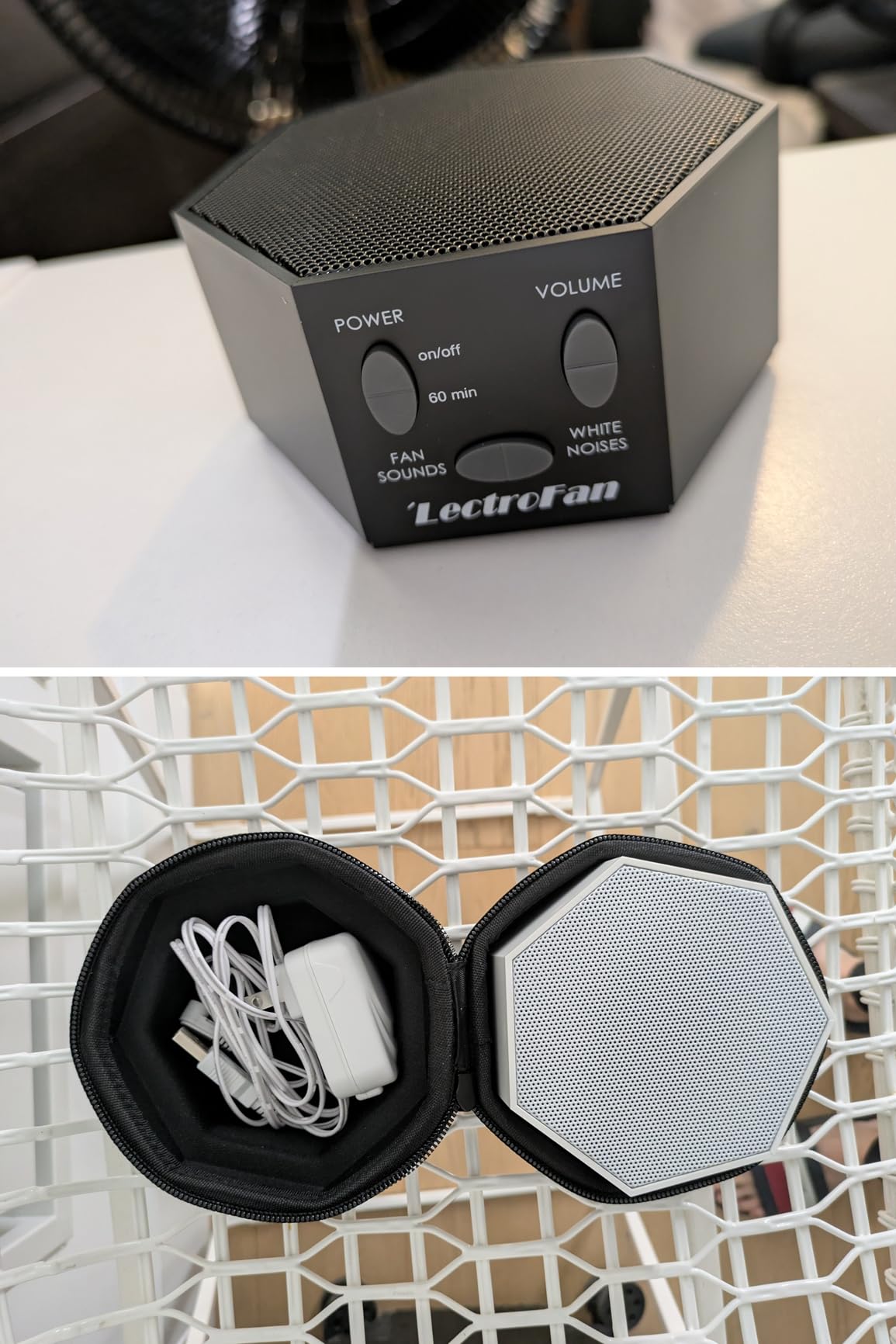 Adaptive Sound Technologies LectroFan Classic Sound Machine, Black | Soothing Sound Machine for Sleep with a Built-in Sleep Timer, Non-Looping Sounds, Speech Privacy and Compact Design customer photo 2