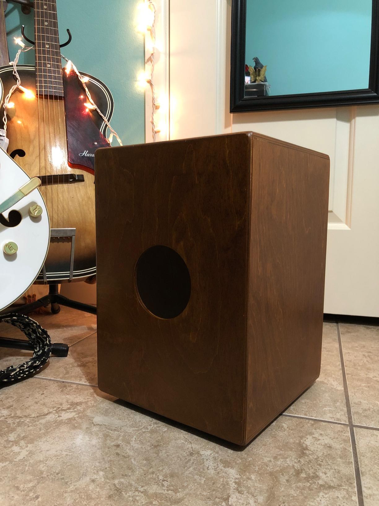 Meinl Percussion Cajon, MADE IN EUROPE - Sit-On Box Drum, Snare & Bass Tone | Baltic Birch Wood, Compact Size, Rear Sound Port, Silicone Feet - For All Skill Levels and Settings customer photo 1