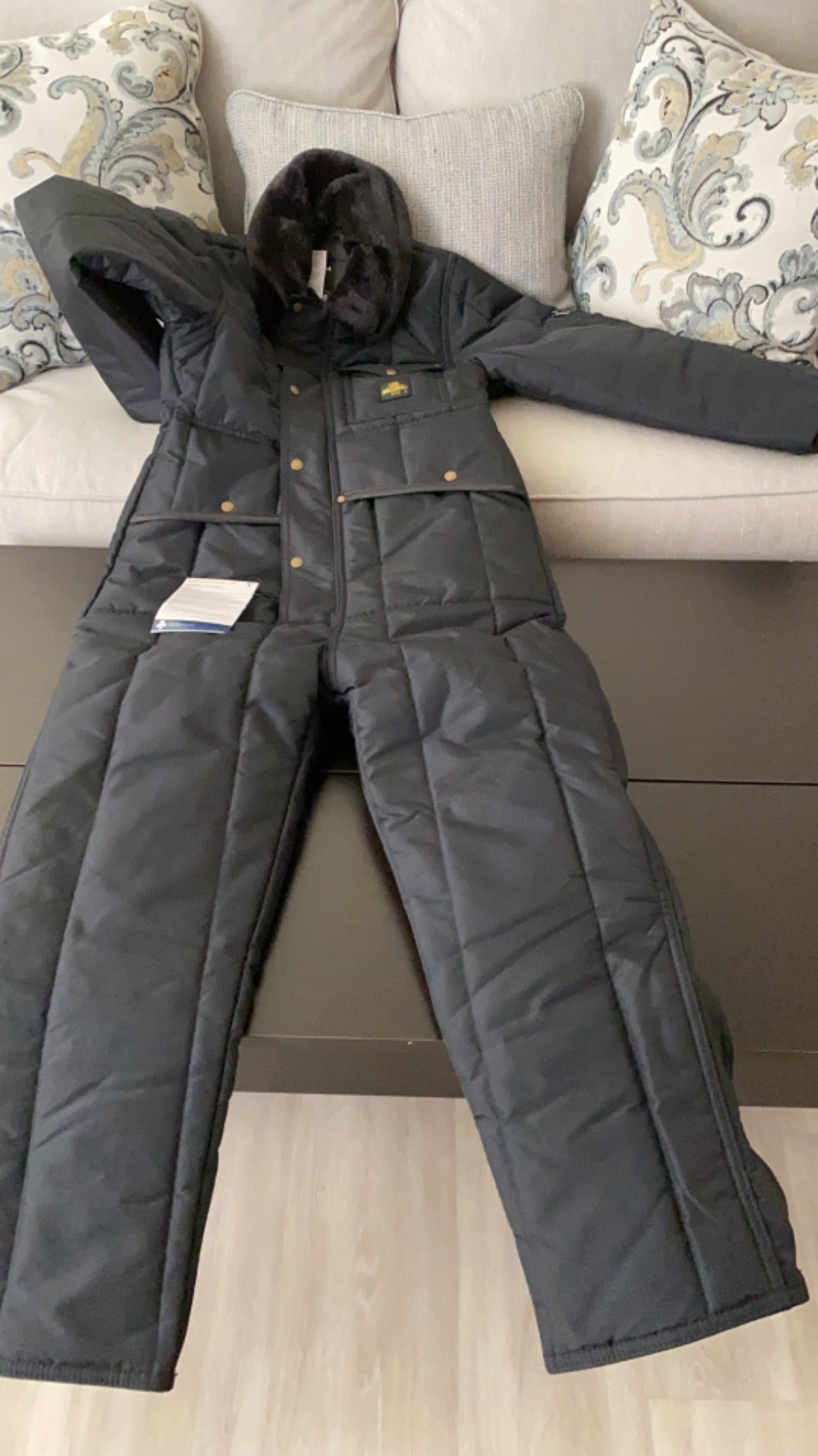 RefrigiWear Unisex Iron-Tuff Insulated Work Coveralls | Insulated, Water-Repellent, Tear-Resistant, -50°F Comfort Rating, Reinforced Seams, for Work and Outdoors customer photo 1