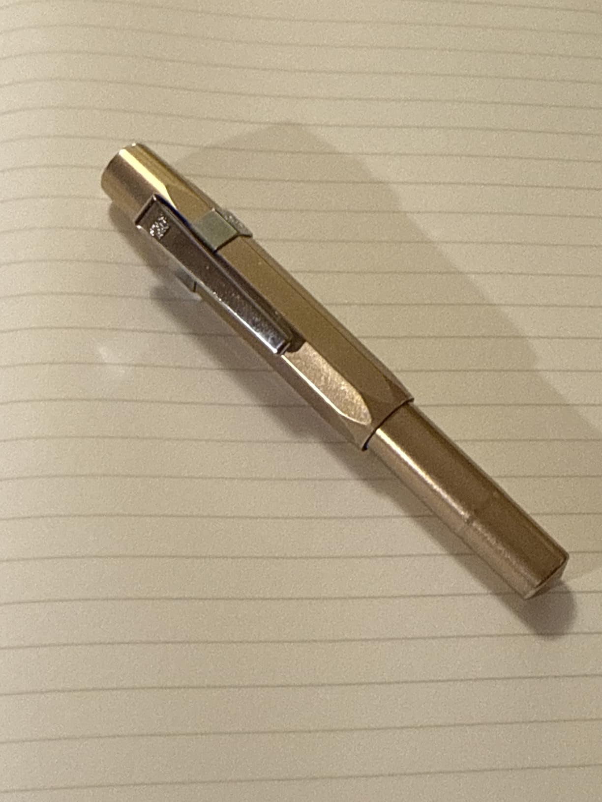 BRASS SPORT Fountain Pen F customer photo 2