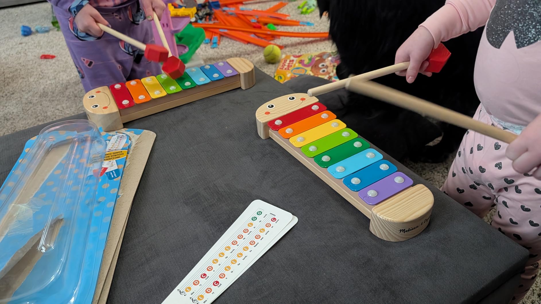 Melissa & Doug Caterpillar Xylophone Musical Toy with Wooden Mallets customer photo 1