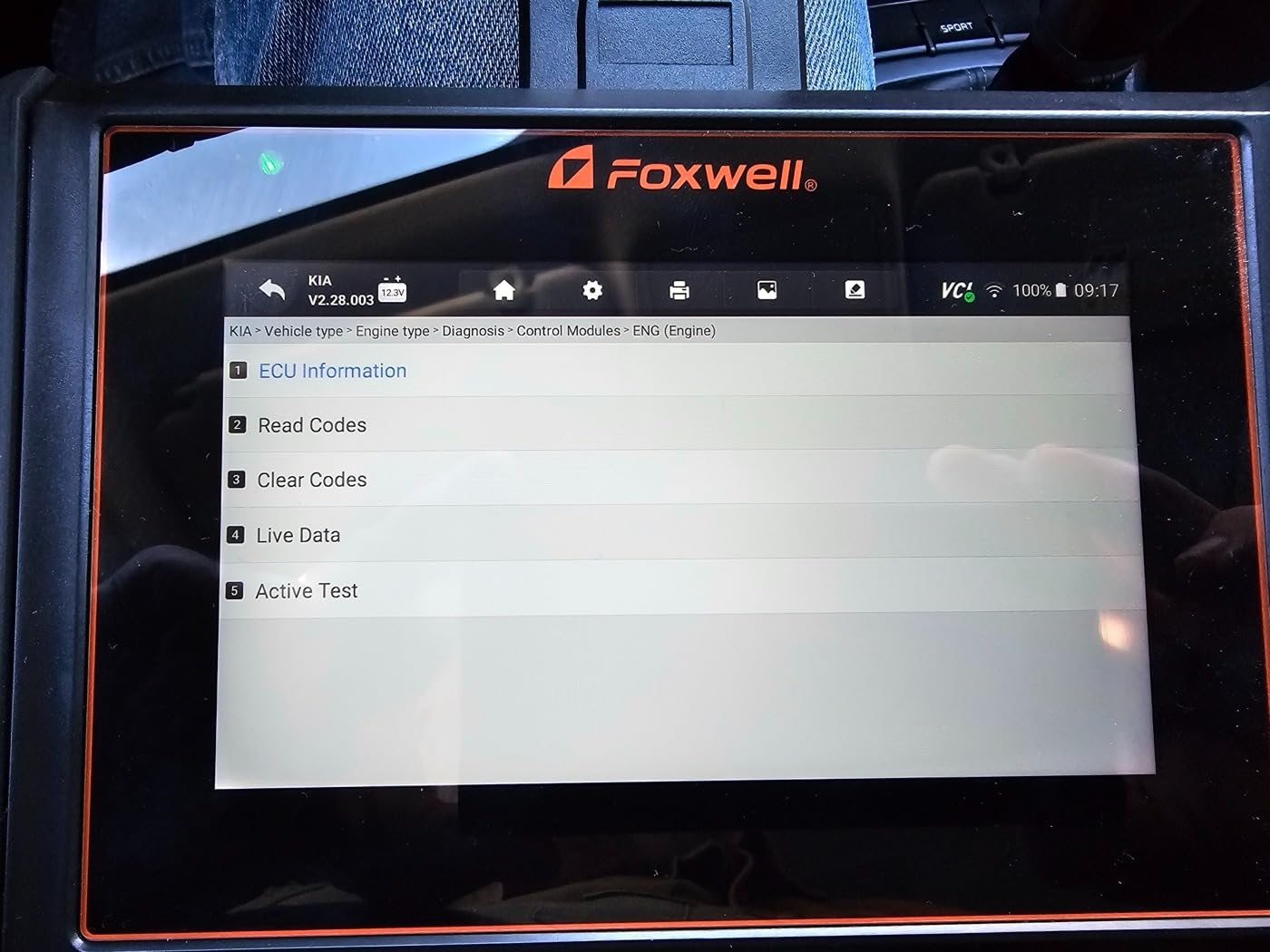 FOXWELL NT716 Bidirectional OBD2 Scanner 4-System Code Reader for Mechanics | Diagnostic tool for ABS SRS Transmission Engine, 9 Reset, ABS Bleeding, AutoVIN, Lifetime Free Updates, Live Data, Black customer photo 2