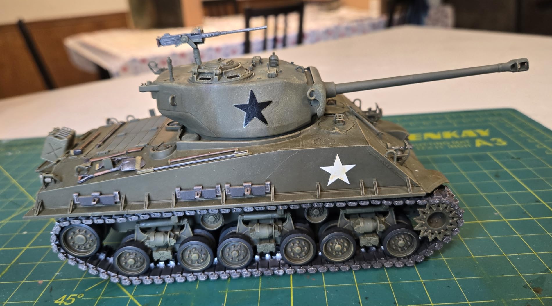 Tamiya 35346 1/35 US Medium Tank M4A3E8 Sherman Plastic Model Kit customer photo 2