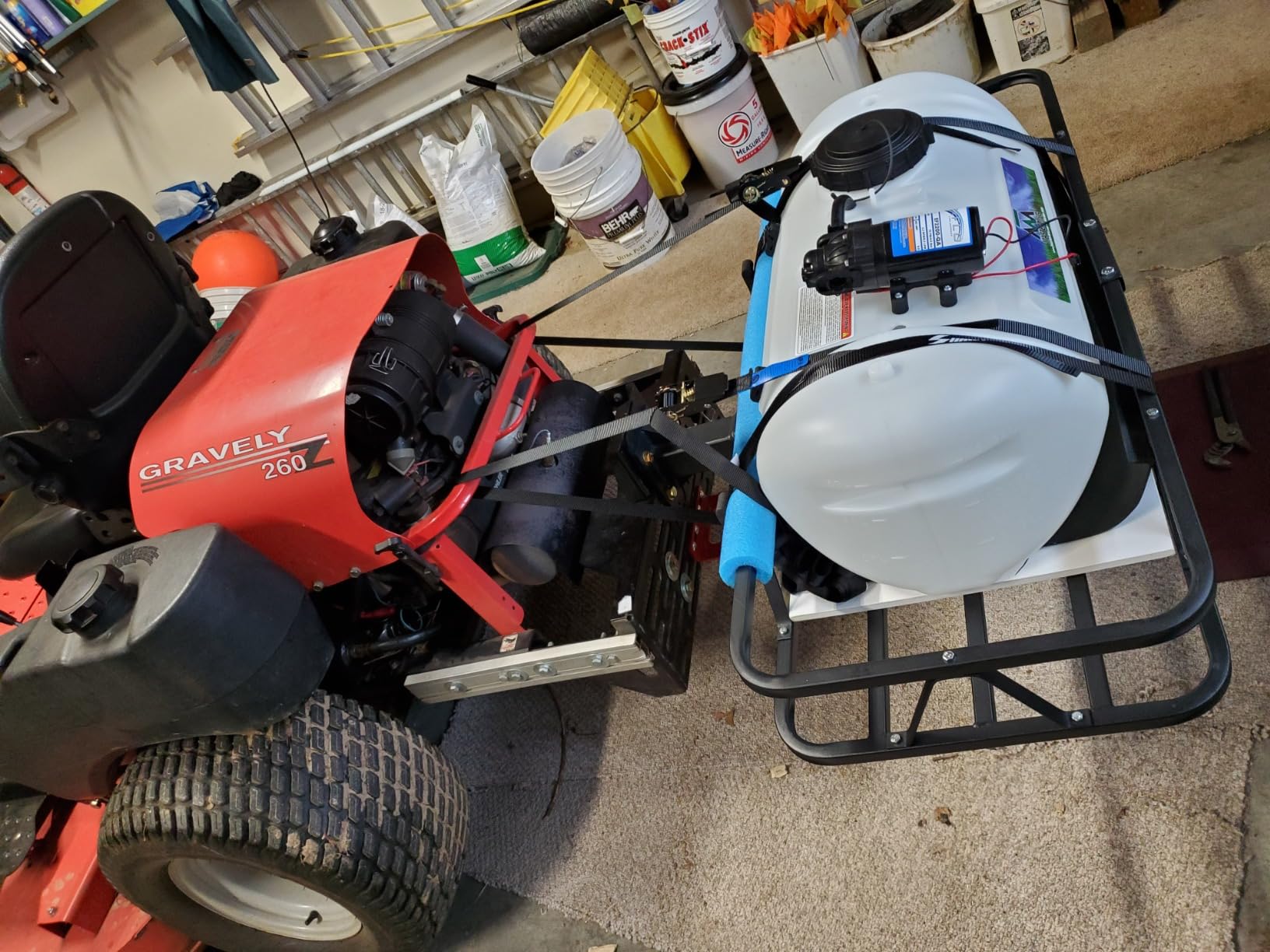 Master Mfg 15-Gallon UTV & ATV Spot Sprayer - 2.2GPM, 70PSI Max for Fertilizer, Weed & Pest customer photo 1