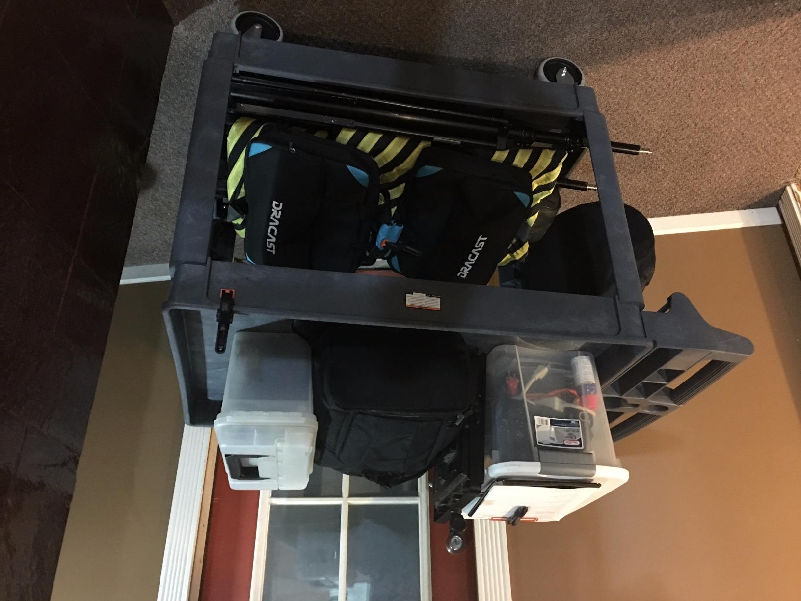 WEN 500-Pound Capacity 46 By 25.5-Inch Extra Wide Service Utility Cart customer photo 1