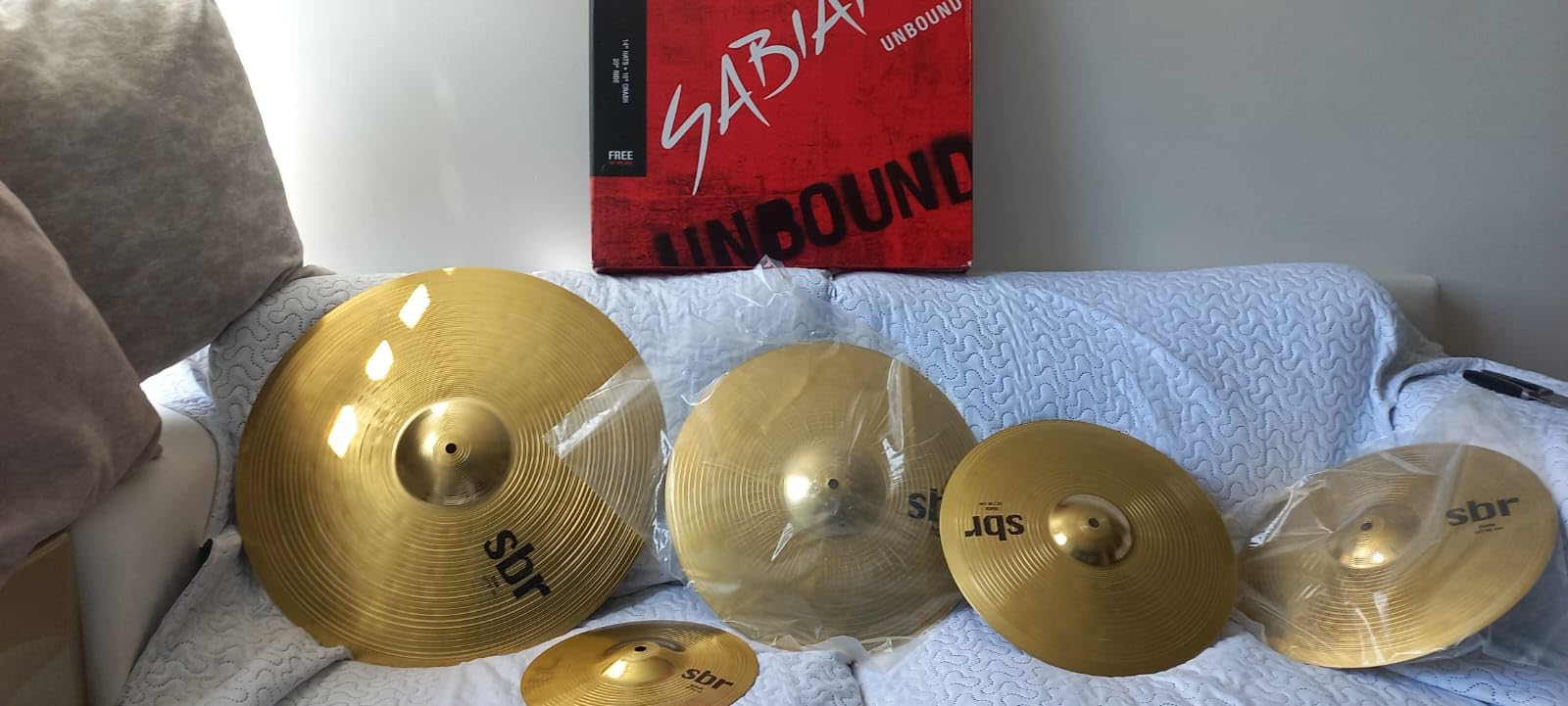 SABIAN SBR Cymbal Set customer photo 2