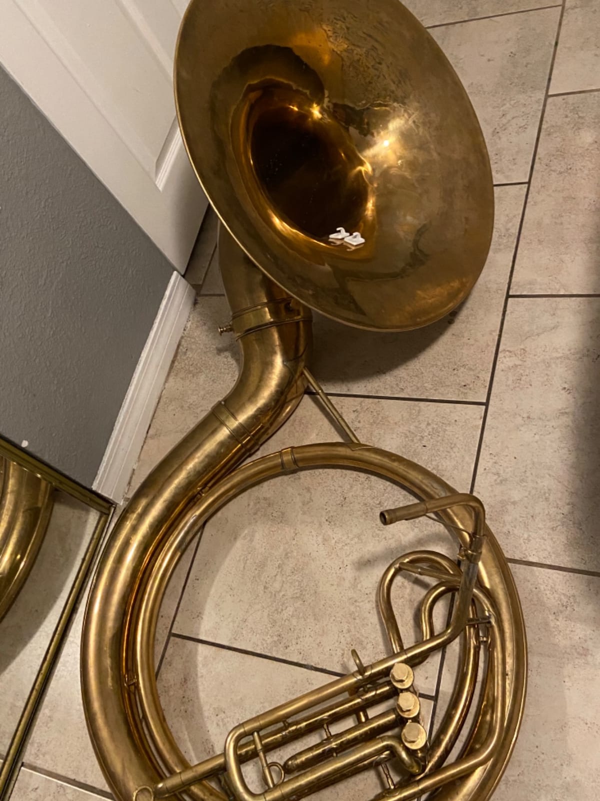 Nautical Mart Sousaphone | Full Brass | BB Key | Includes Mouthpiece & Case | Affordable & Fun for Beginners customer photo 1